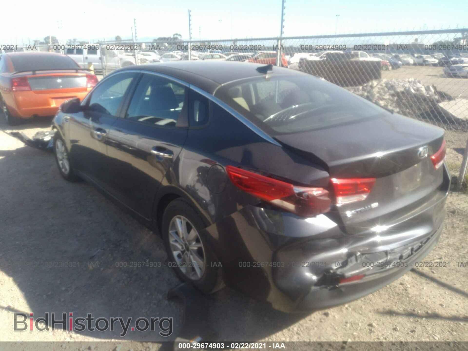 2017 KIA OPTIMA - VIN: KNAGT4L33H5141806 - Фото 3
