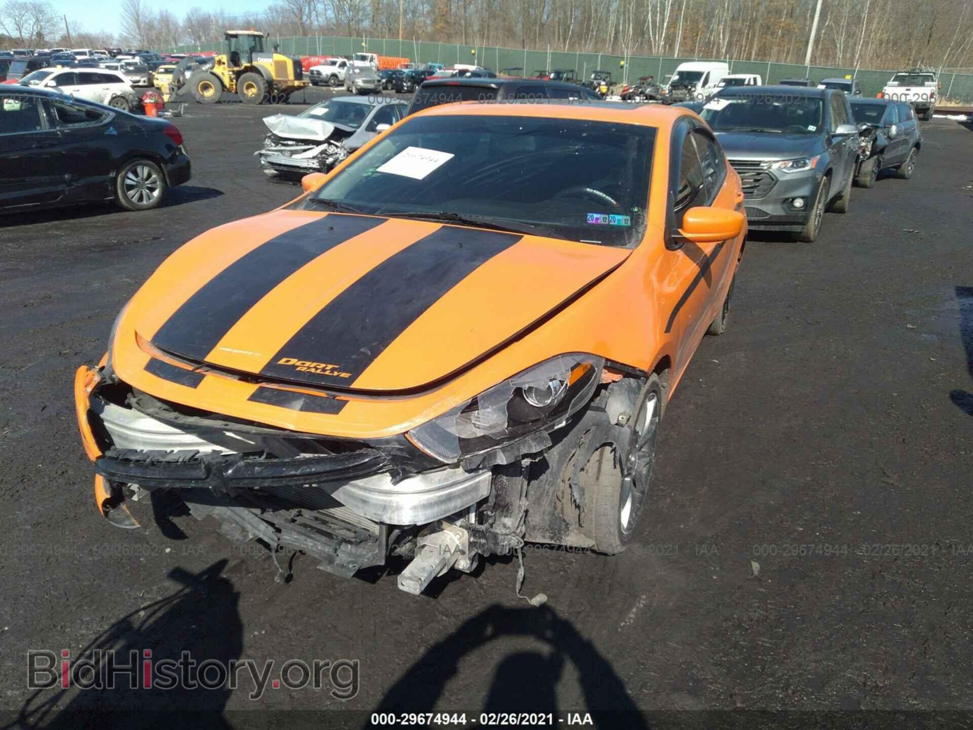 2013 DODGE DART - VIN: 1C3CDFBA2DD338089 - Фото 2