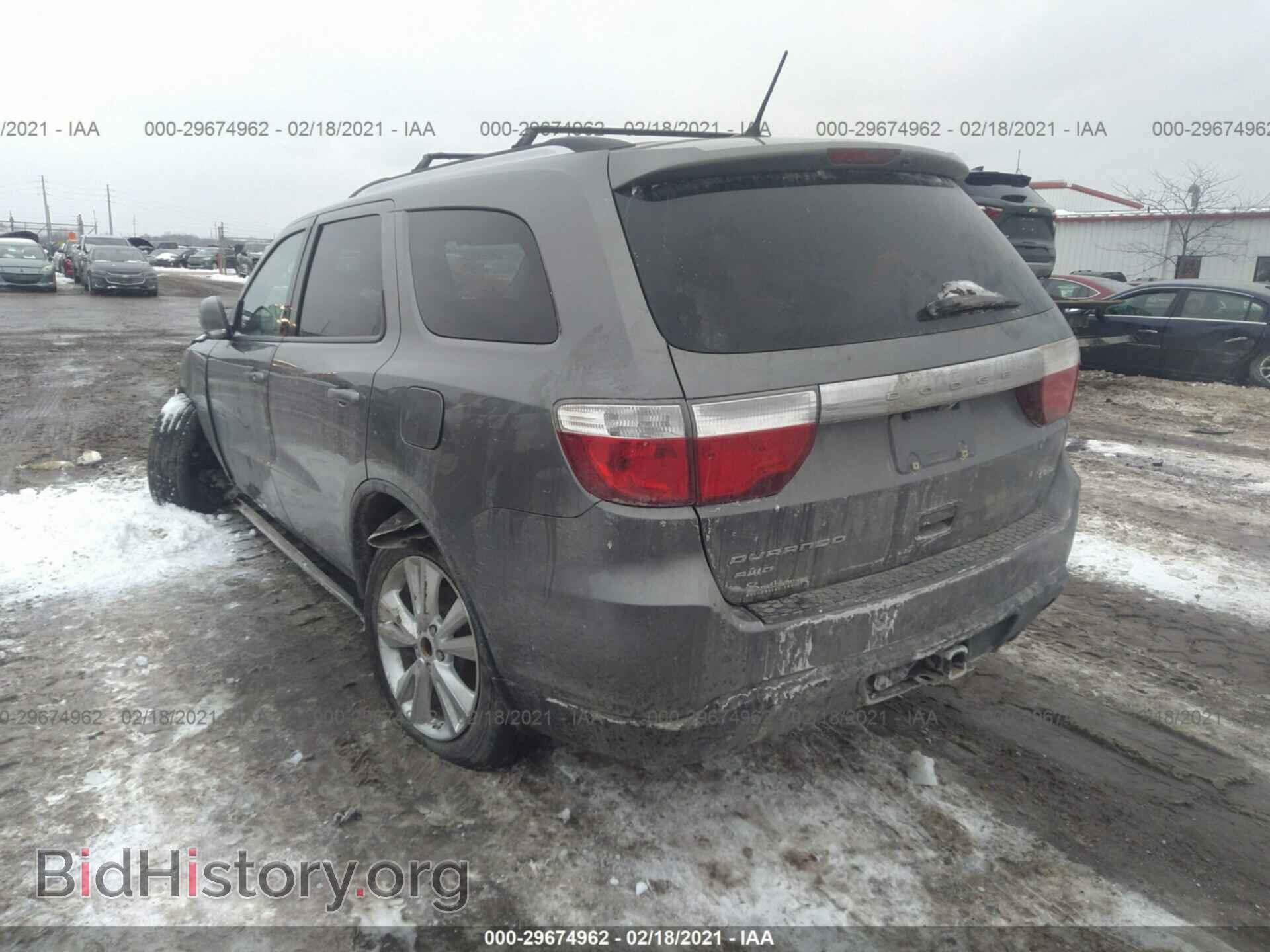 2012 DODGE DURANGO - VIN: 1C4RDJDG5CC337632 - Photo 3