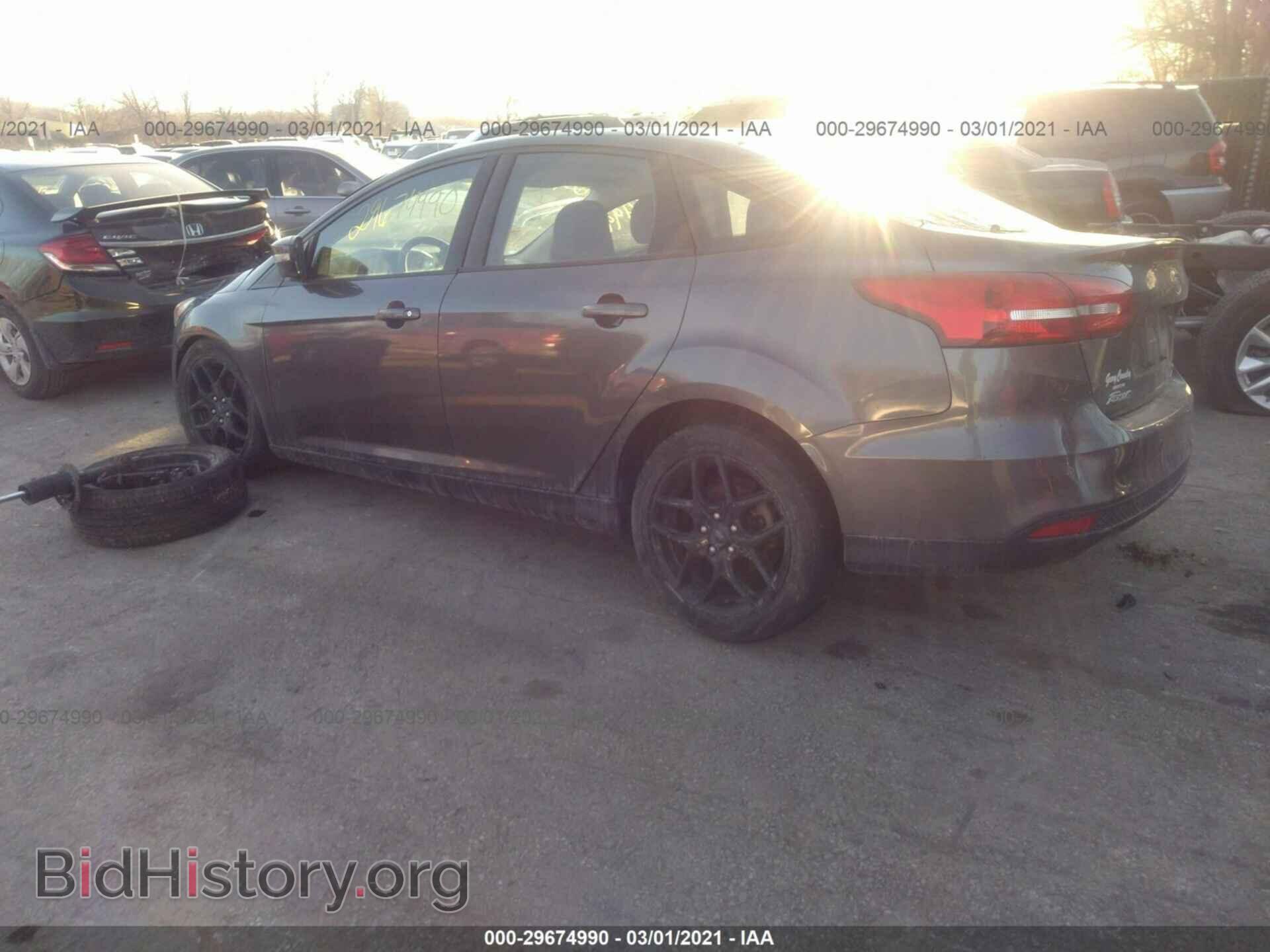 2016 FORD FOCUS - VIN: 1FADP3F27GL374398 - Фото 3