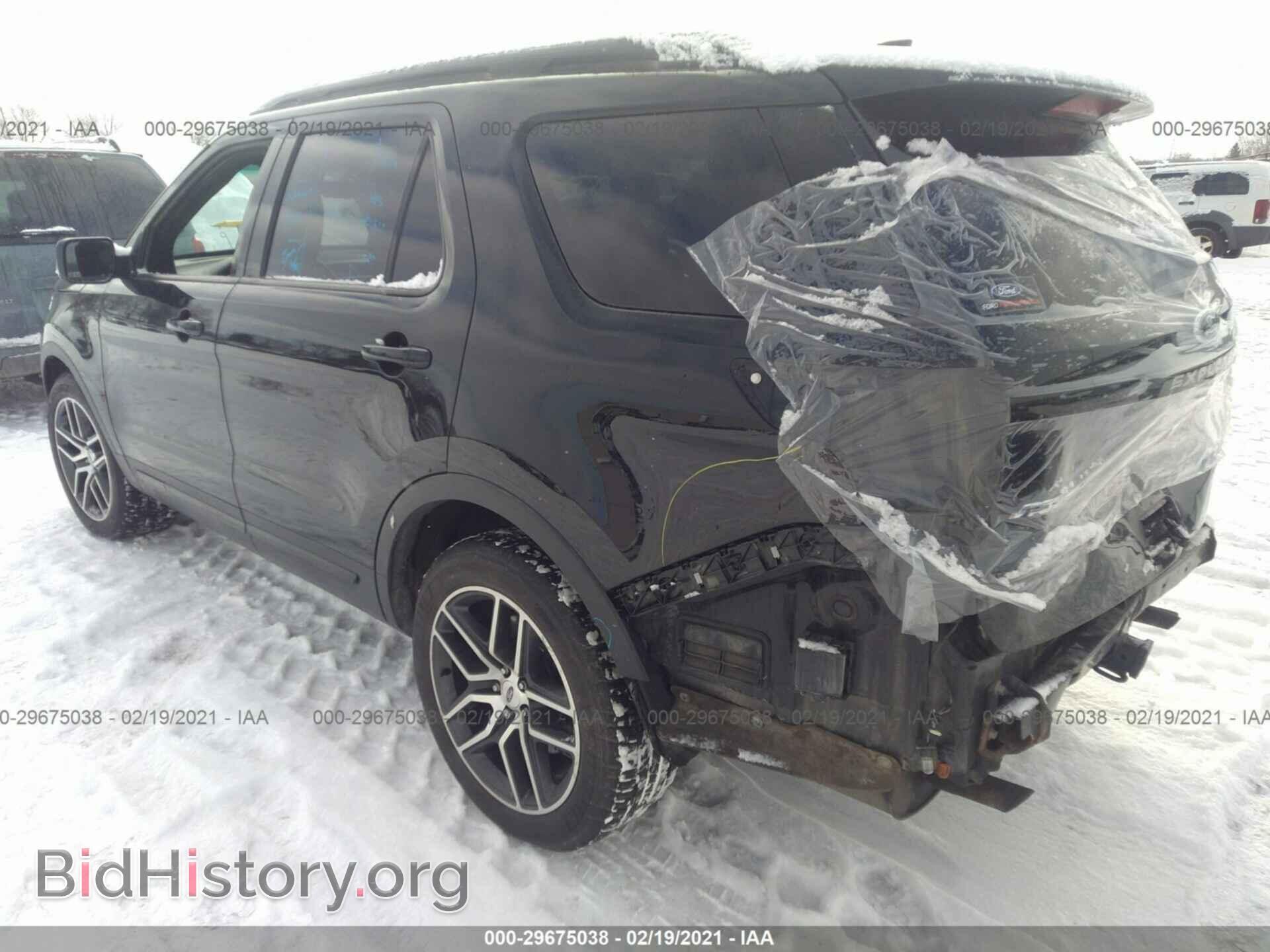 2016 FORD EXPLORER - VIN: 1FM5K8GT3GGC56046 - Фото 3