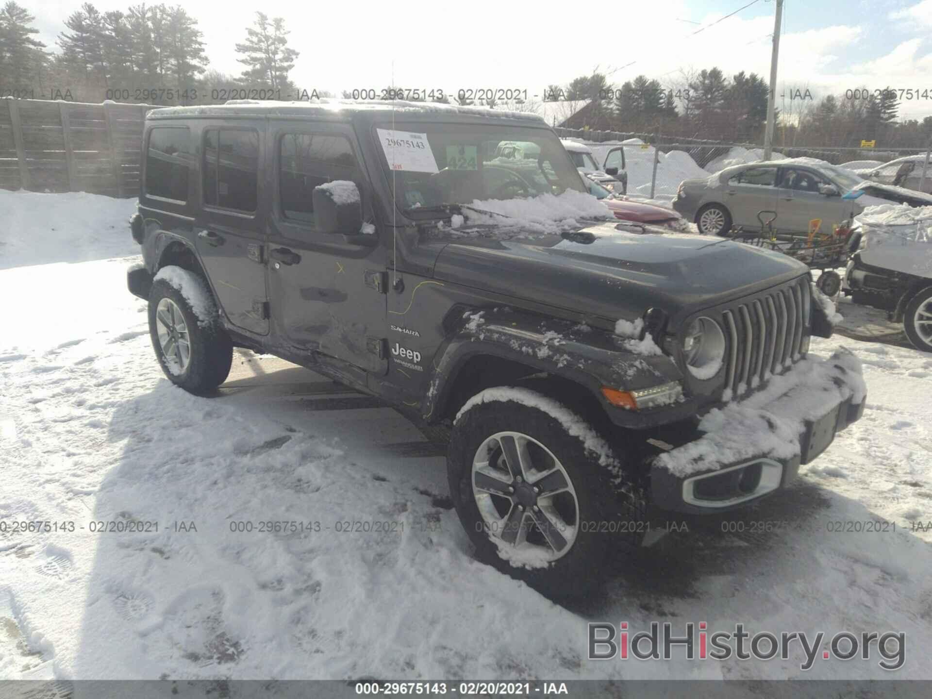 Фотография 1C4HJXEG6MW534492 - JEEP WRANGLER 2021