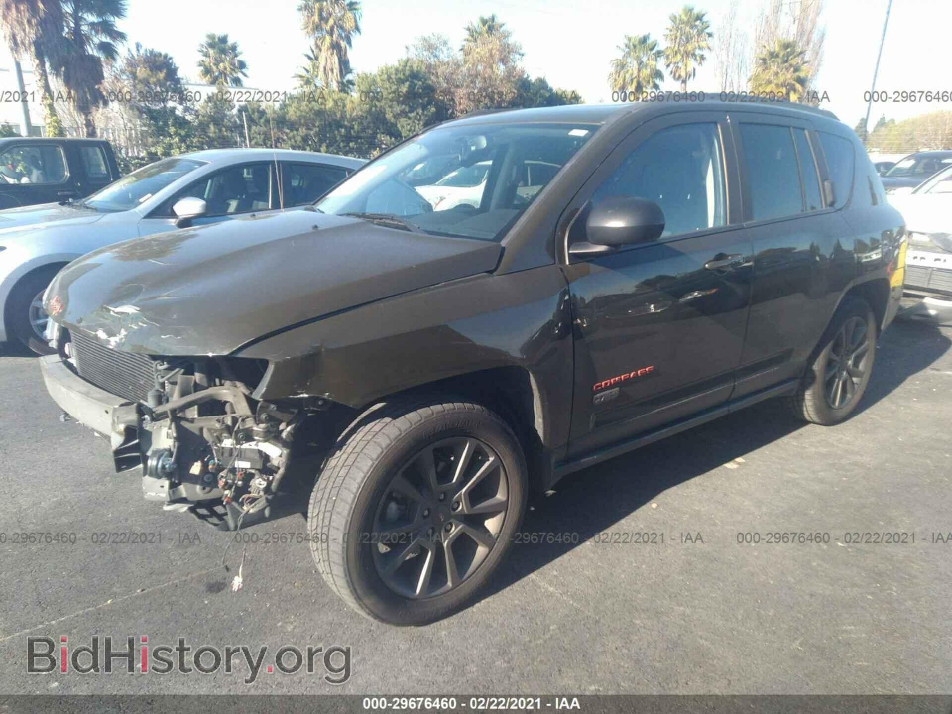 2017 JEEP COMPASS - VIN: 1C4NJCBB3HD101850 - Фото 2