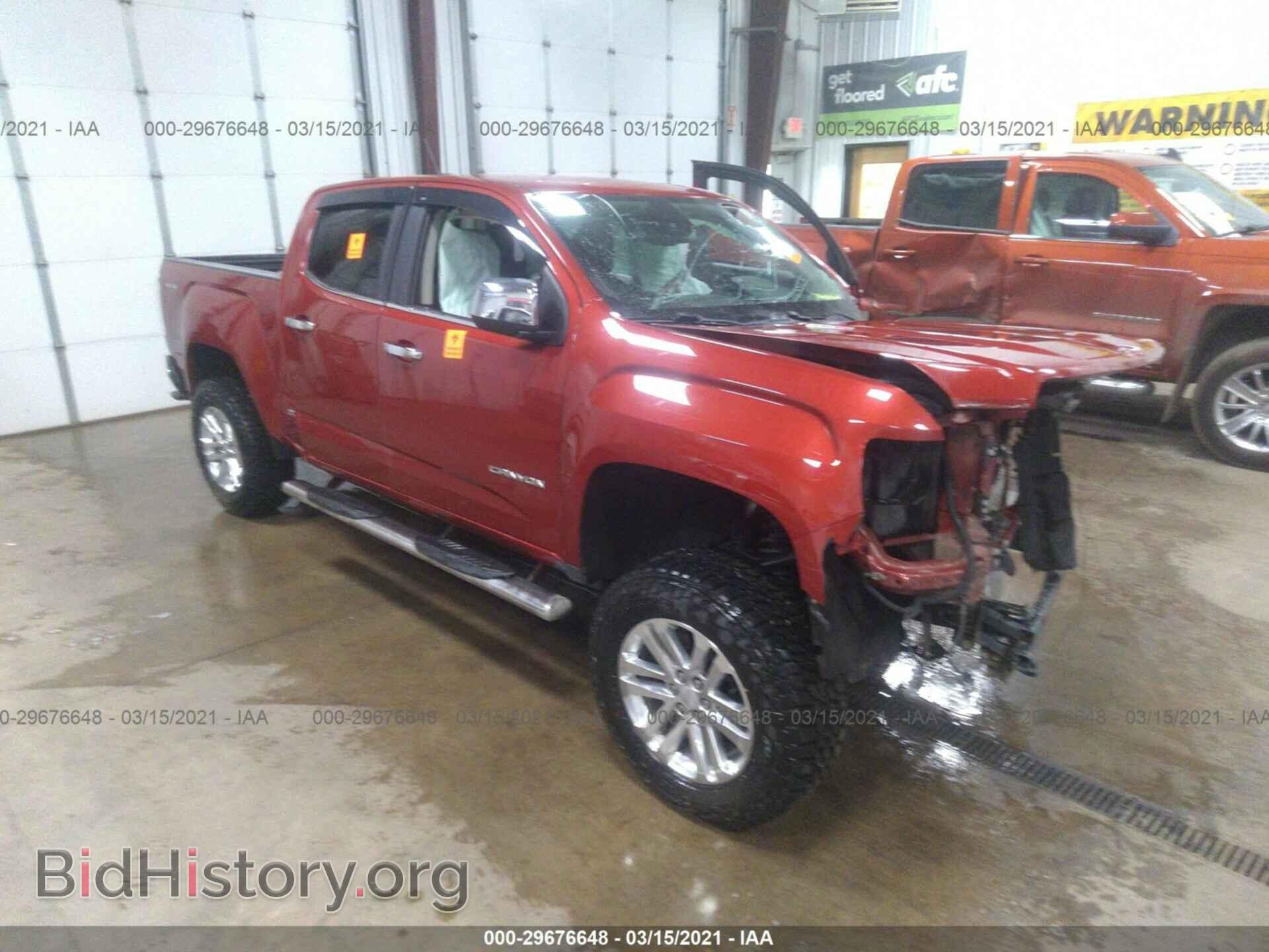 Фотография 1GTP6DE17G1385115 - GMC CANYON 2016