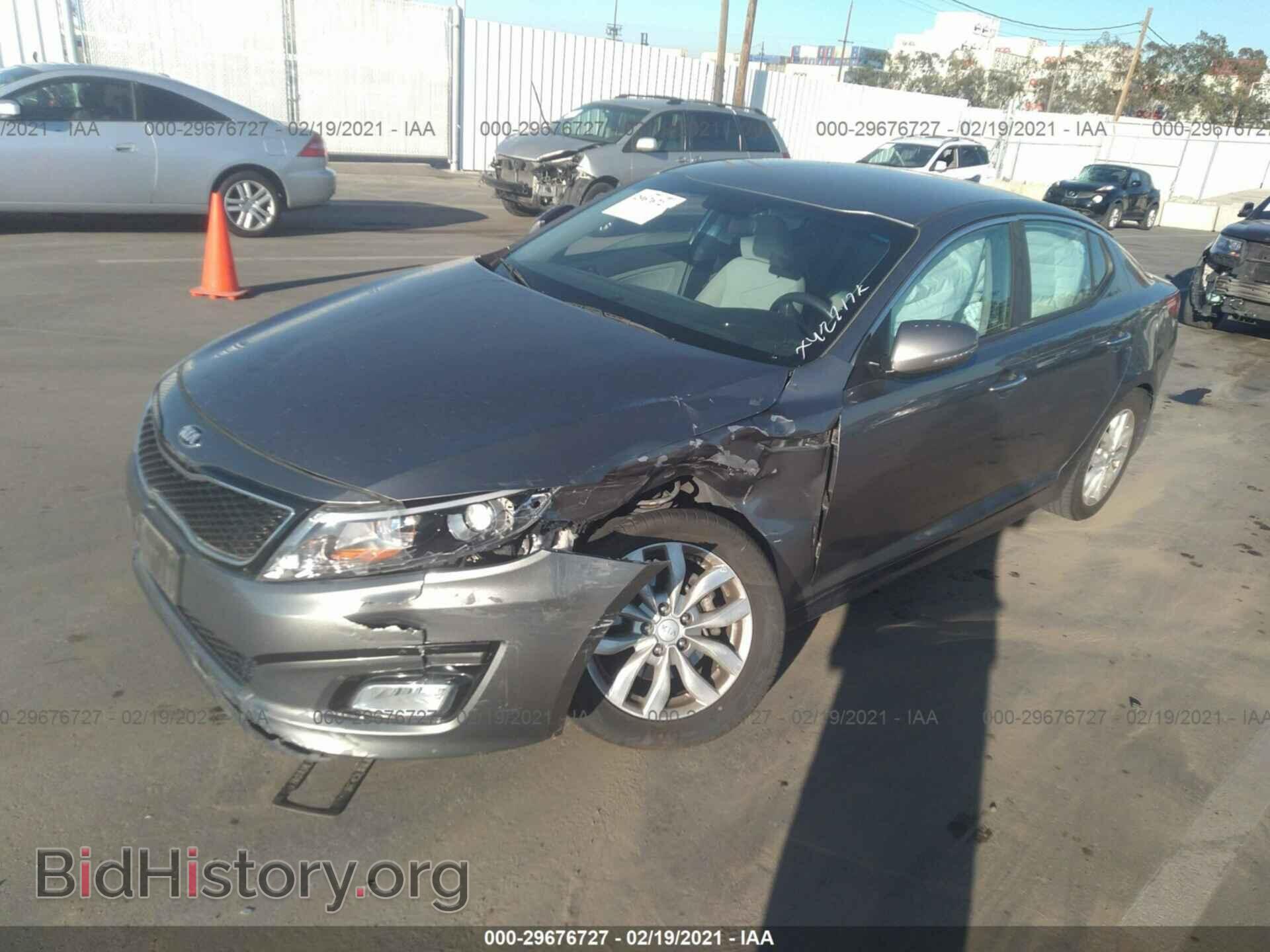2014 KIA OPTIMA - VIN: 5XXGM4A76EG309886 - Фото 2