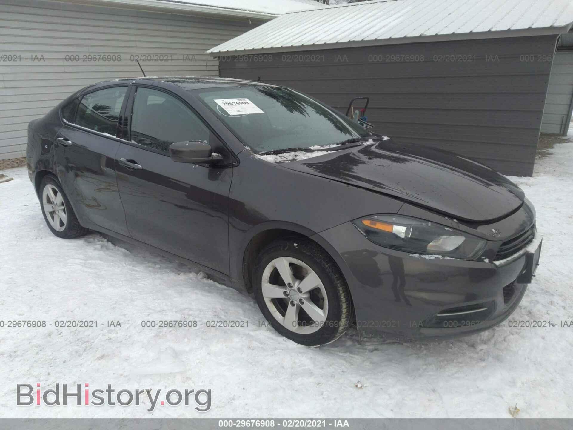 Фотография 1C3CDFBB5GD593381 - DODGE DART 2016