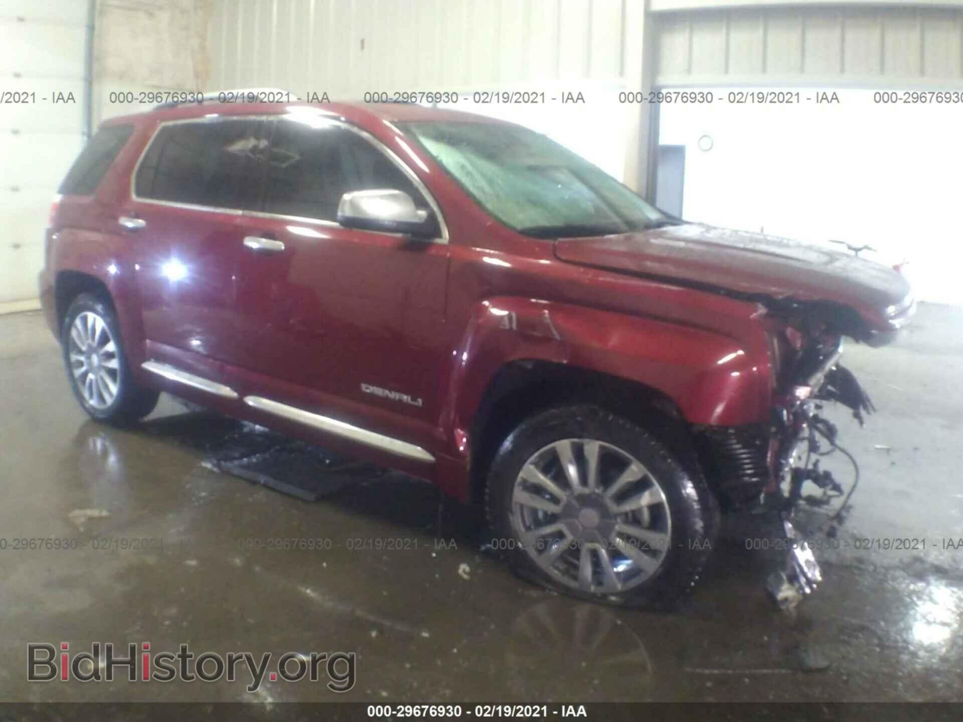 Фотография 2GKFLVE34H6232688 - GMC TERRAIN 2017