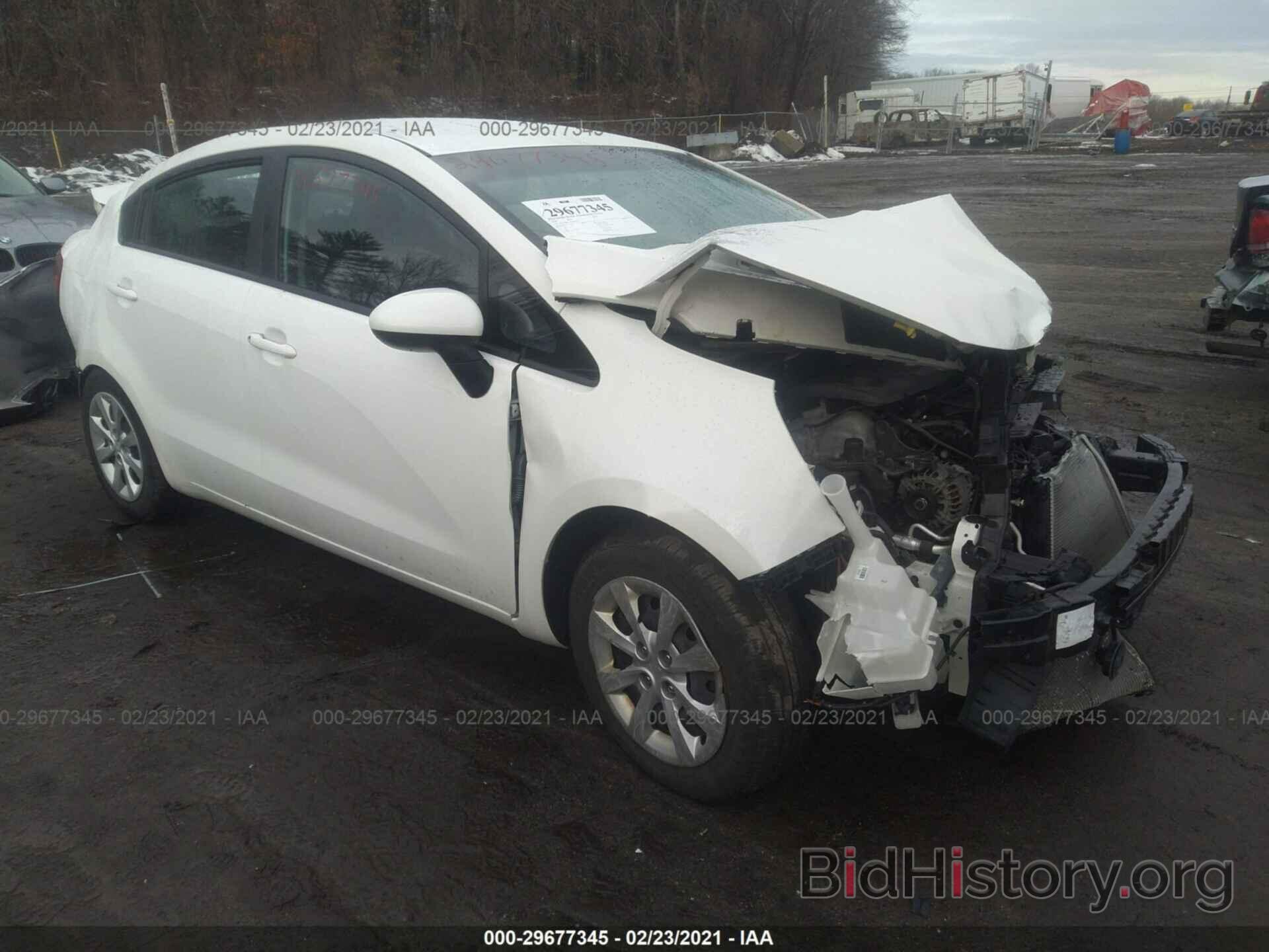 Photo KNADM4A37G6659347 - KIA RIO 2016