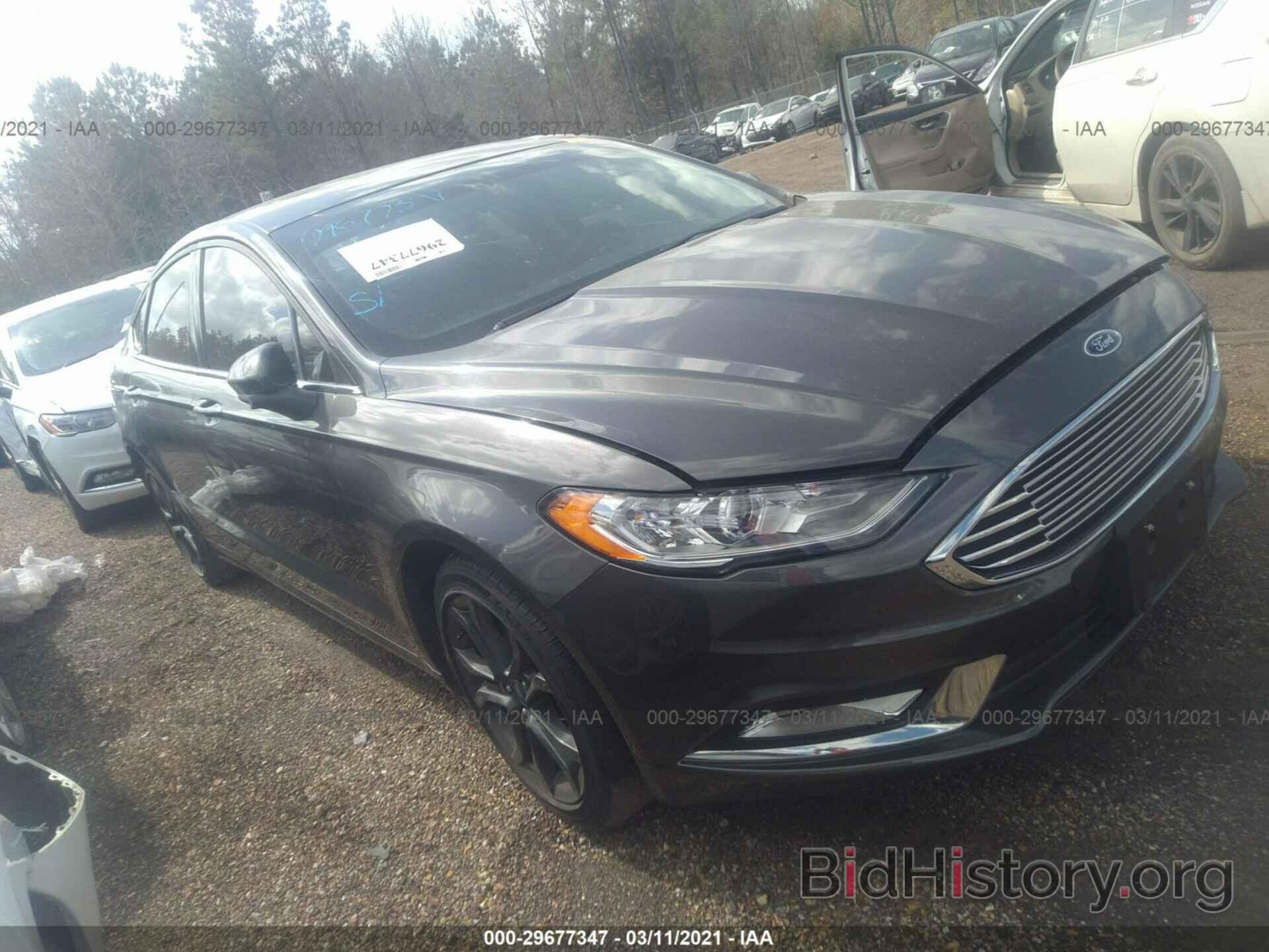 Photo 3FA6P0G76JR257762 - FORD FUSION 2018