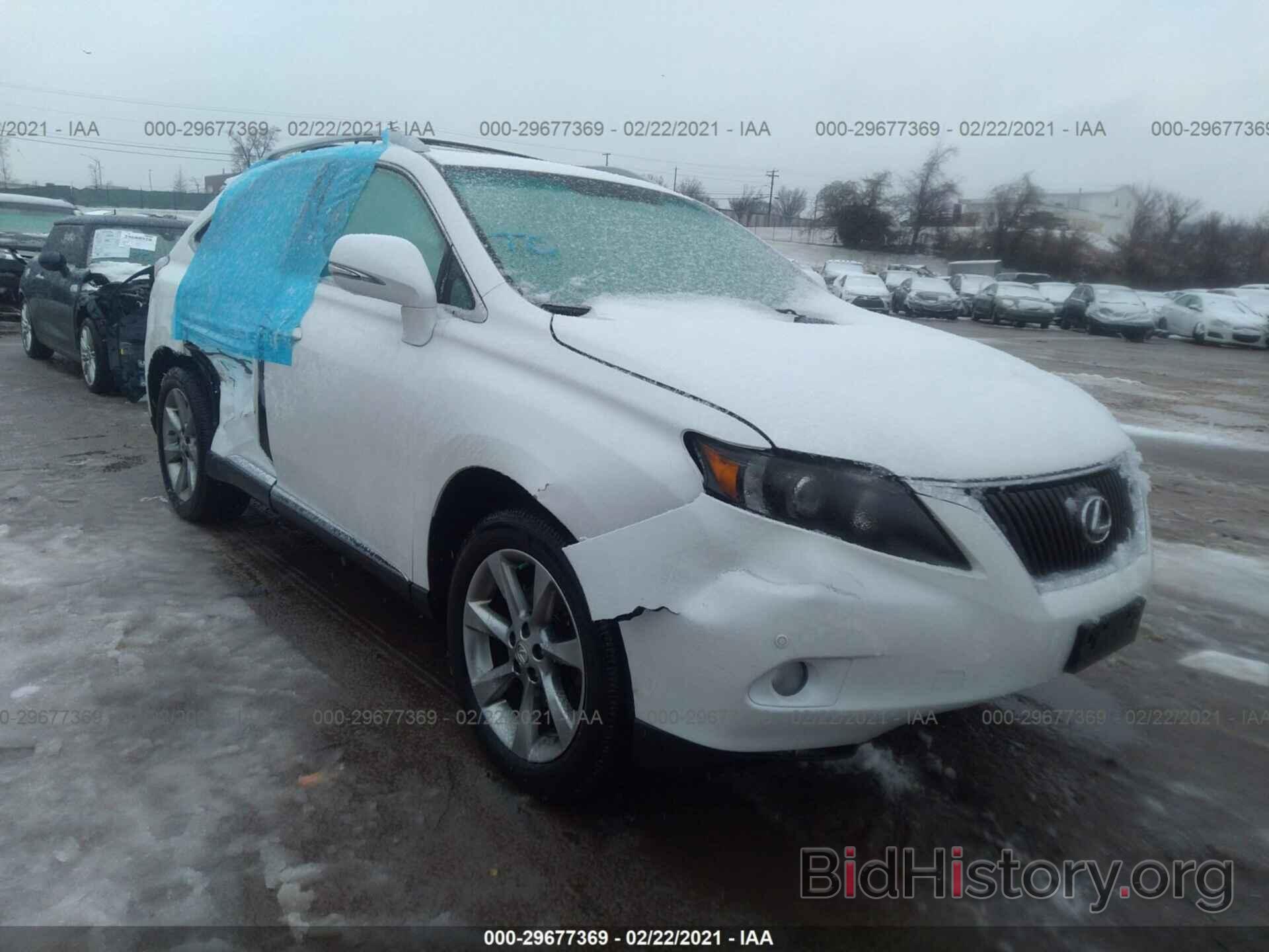 Photo 2T2BK1BA7CC128594 - LEXUS RX 350 2012