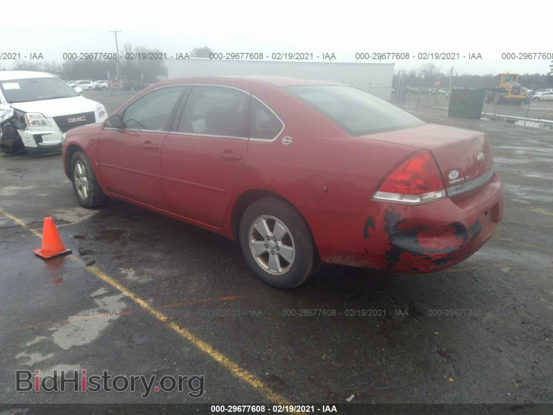 2007 CHEVROLET IMPALA - VIN: 2G1WT55KX79358935 - Фото 3