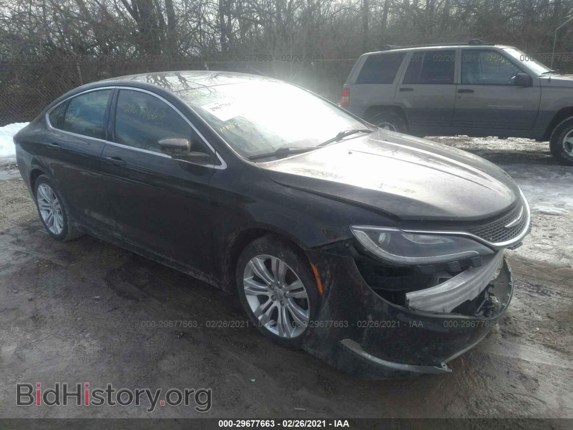Photo 1C3CCCAB8FN526754 - CHRYSLER 200 2015