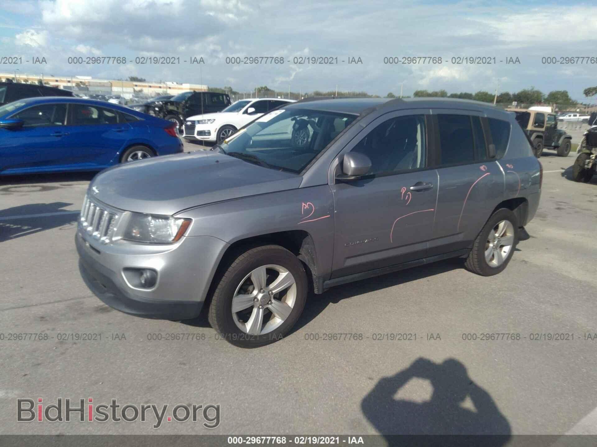 2016 JEEP COMPASS - VIN: 1C4NJDEB8GD616245 - Фото 2