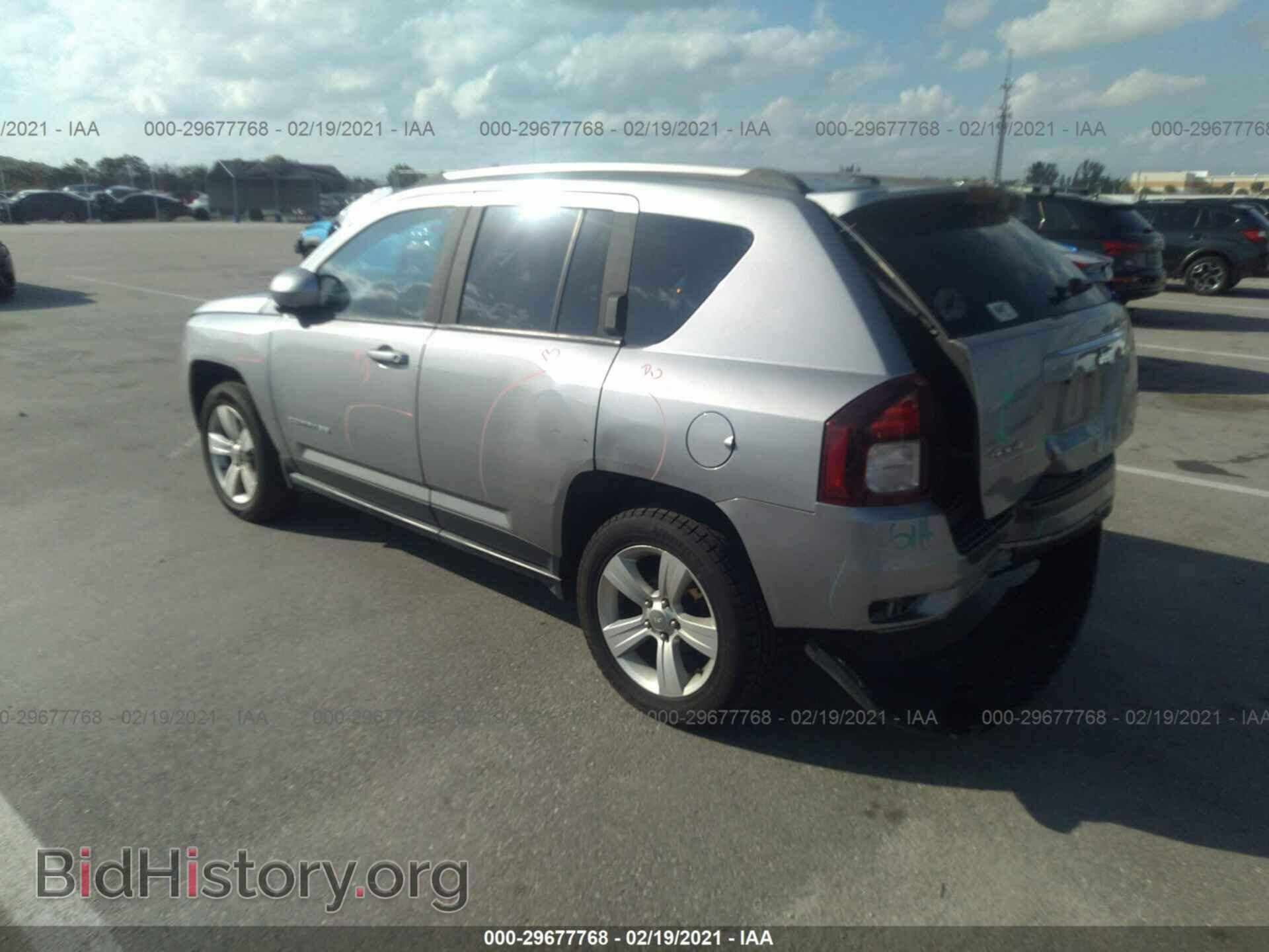 2016 JEEP COMPASS - VIN: 1C4NJDEB8GD616245 - Фото 3