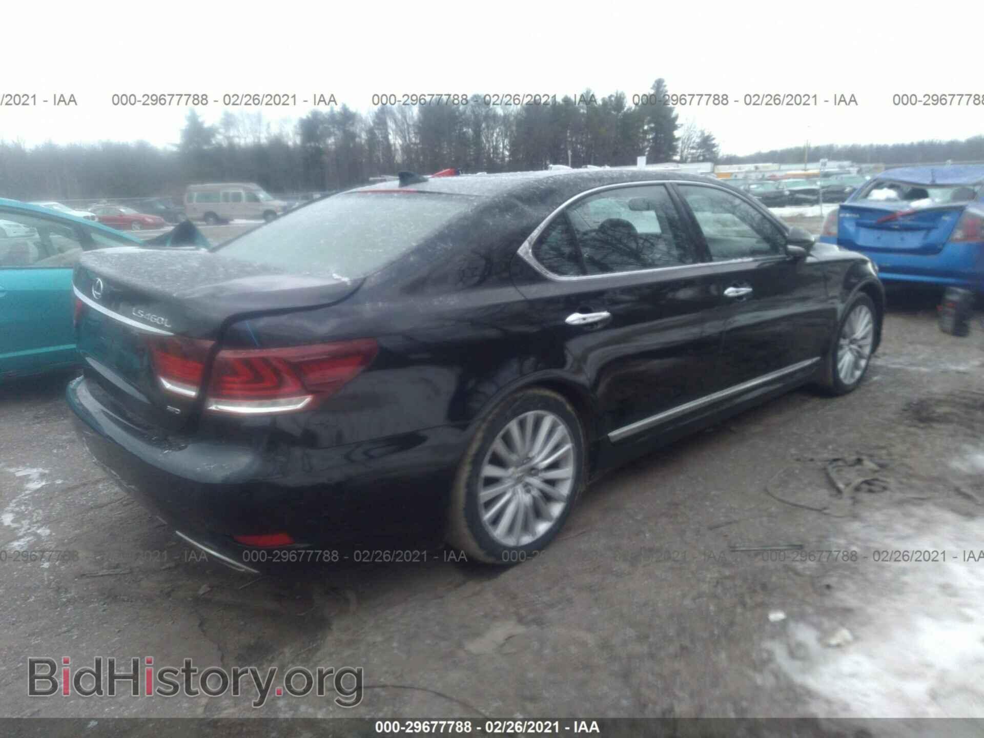 2014 LEXUS LS 460 - VIN: JTHDL5EF7E5006762 - Фото 4