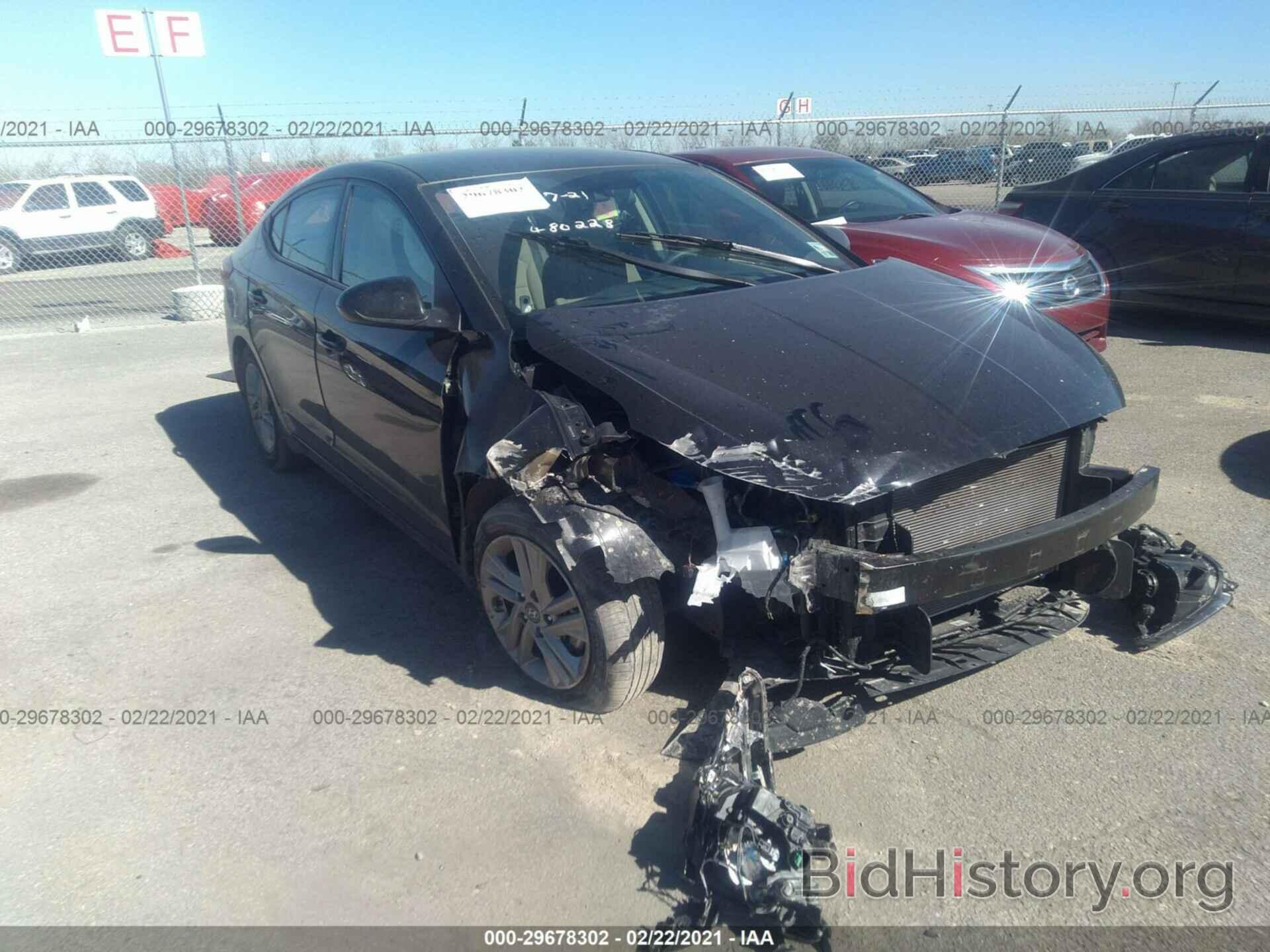 Photo 5NPD84LF6KH480228 - HYUNDAI ELANTRA 2019