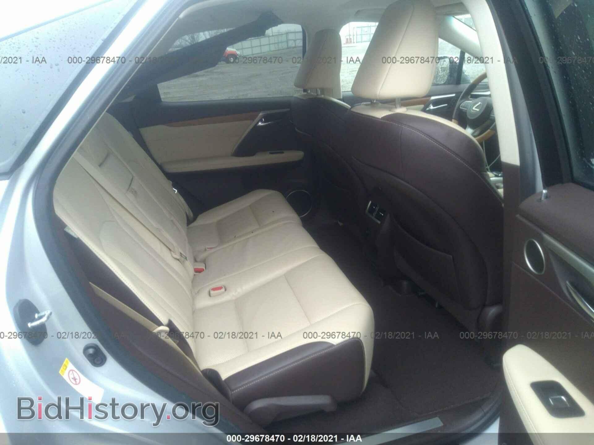 2017 LEXUS RX - VIN: 2T2ZZMCA0HC049608 - Photo 8