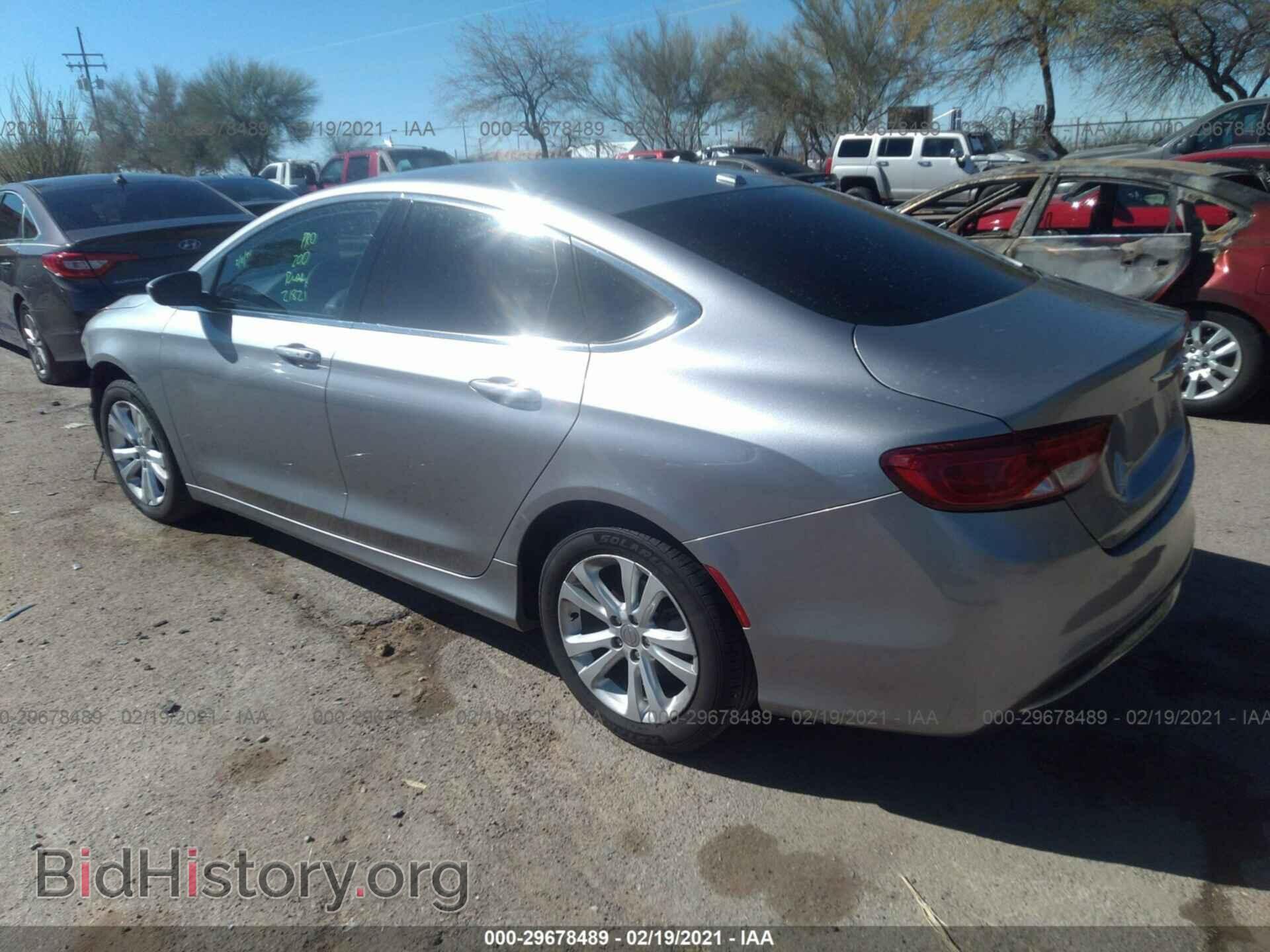 2015 CHRYSLER 200 - VIN: 1C3CCCAB3FN714484 - Photo 3