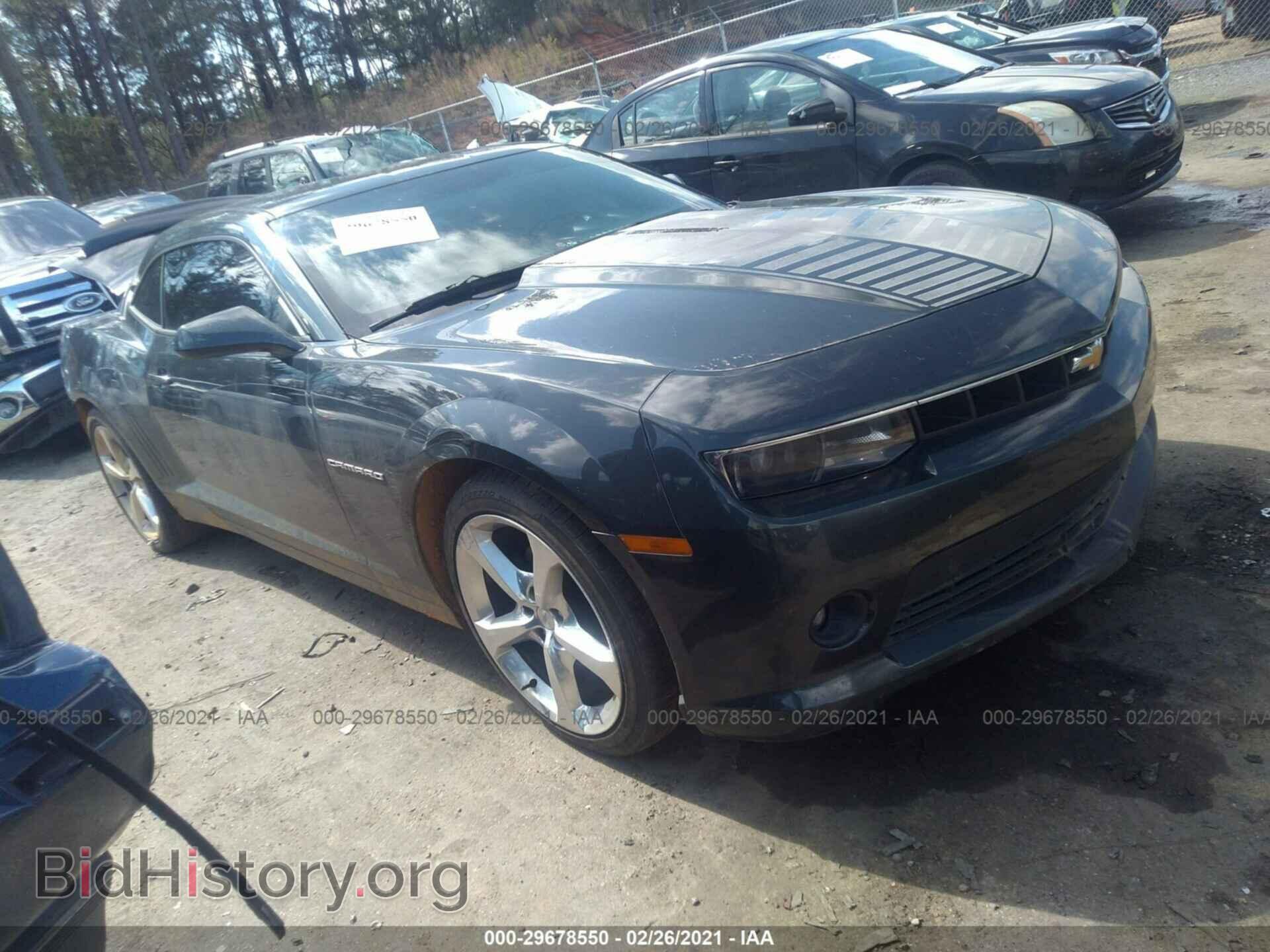 Фотография 2G1FD1E33F9232672 - CHEVROLET CAMARO 2015