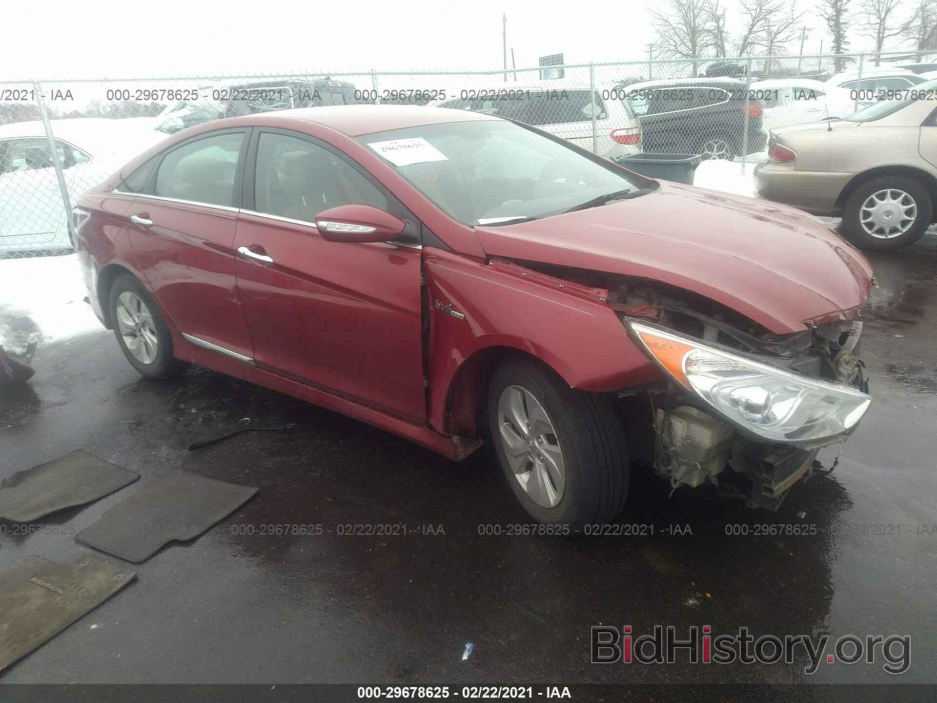 Photo KMHEC4A49DA087009 - HYUNDAI SONATA HYBRID 2013