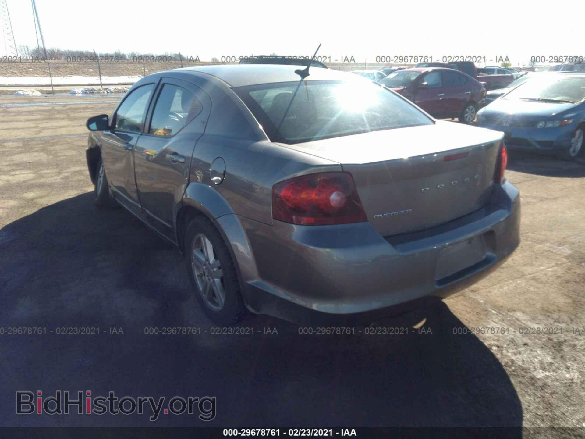 2013 DODGE AVENGER - VIN: 1C3CDZCG8DN682055 - Фото 3