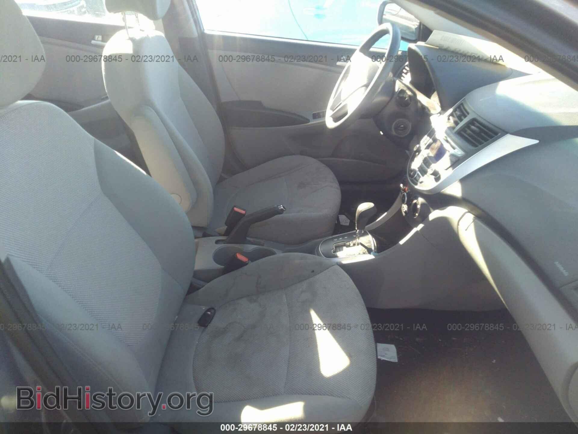 2014 HYUNDAI ACCENT - VIN: KMHCT4AE0EU604438 - Фото 5