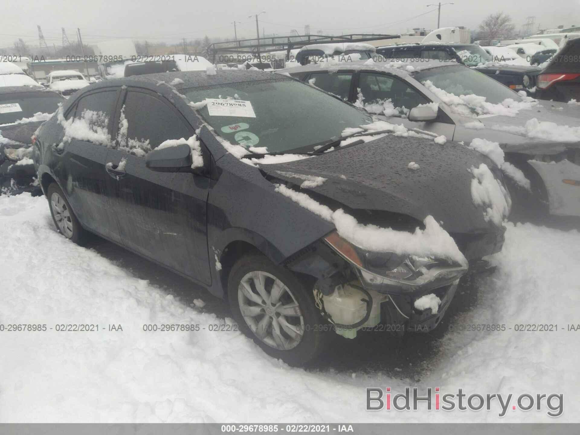 Photo 2T1BURHEXGC713828 - TOYOTA COROLLA 2016