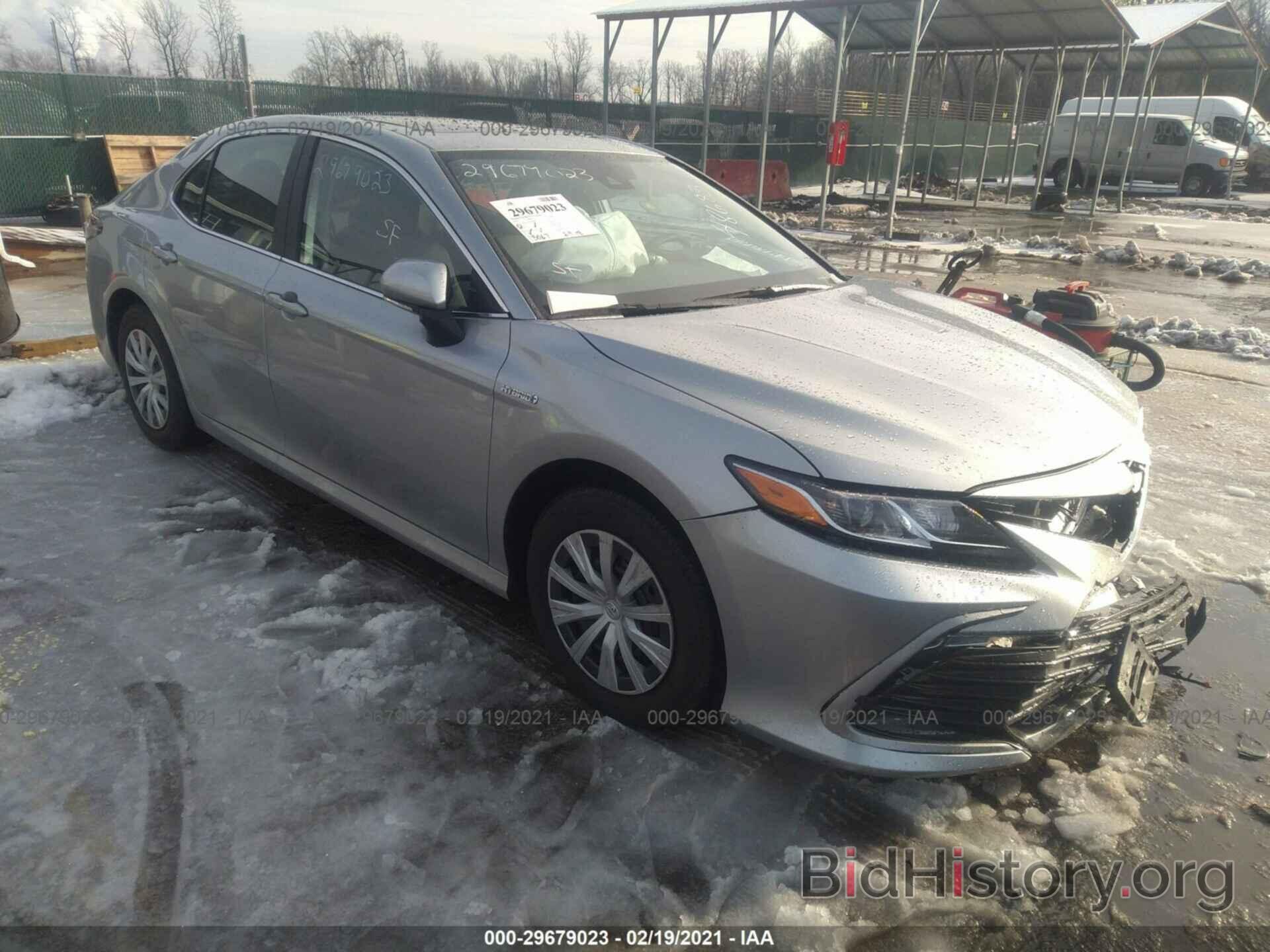 Photo 4T1H31AK5MU548683 - TOYOTA CAMRY 2021