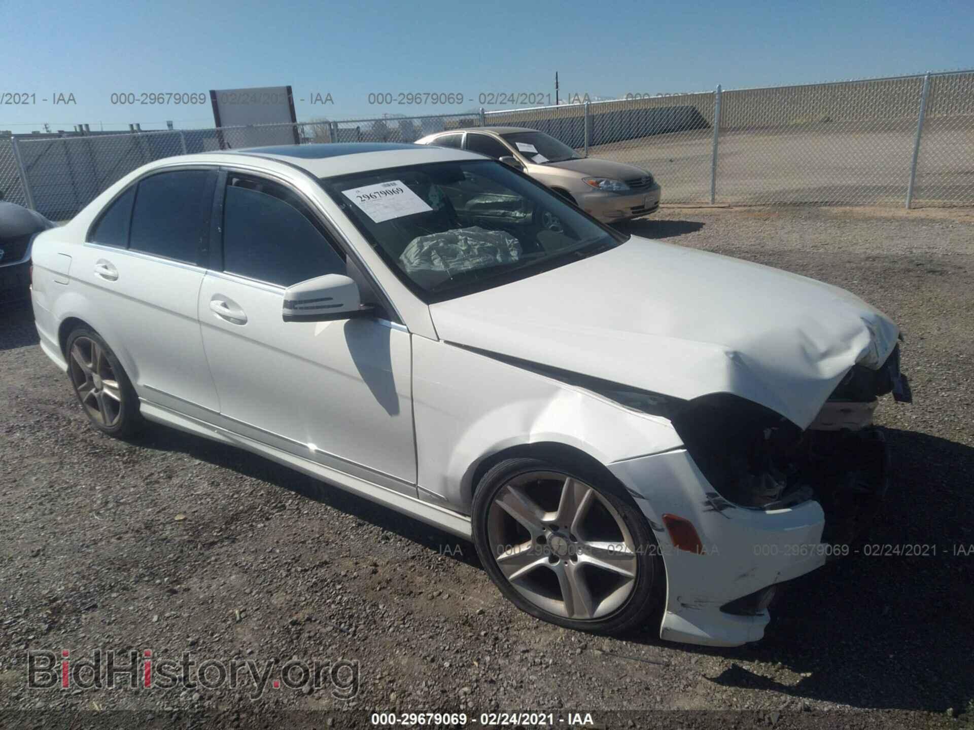 Photo WDDGF5EB5AR086185 - MERCEDES-BENZ C-CLASS 2010