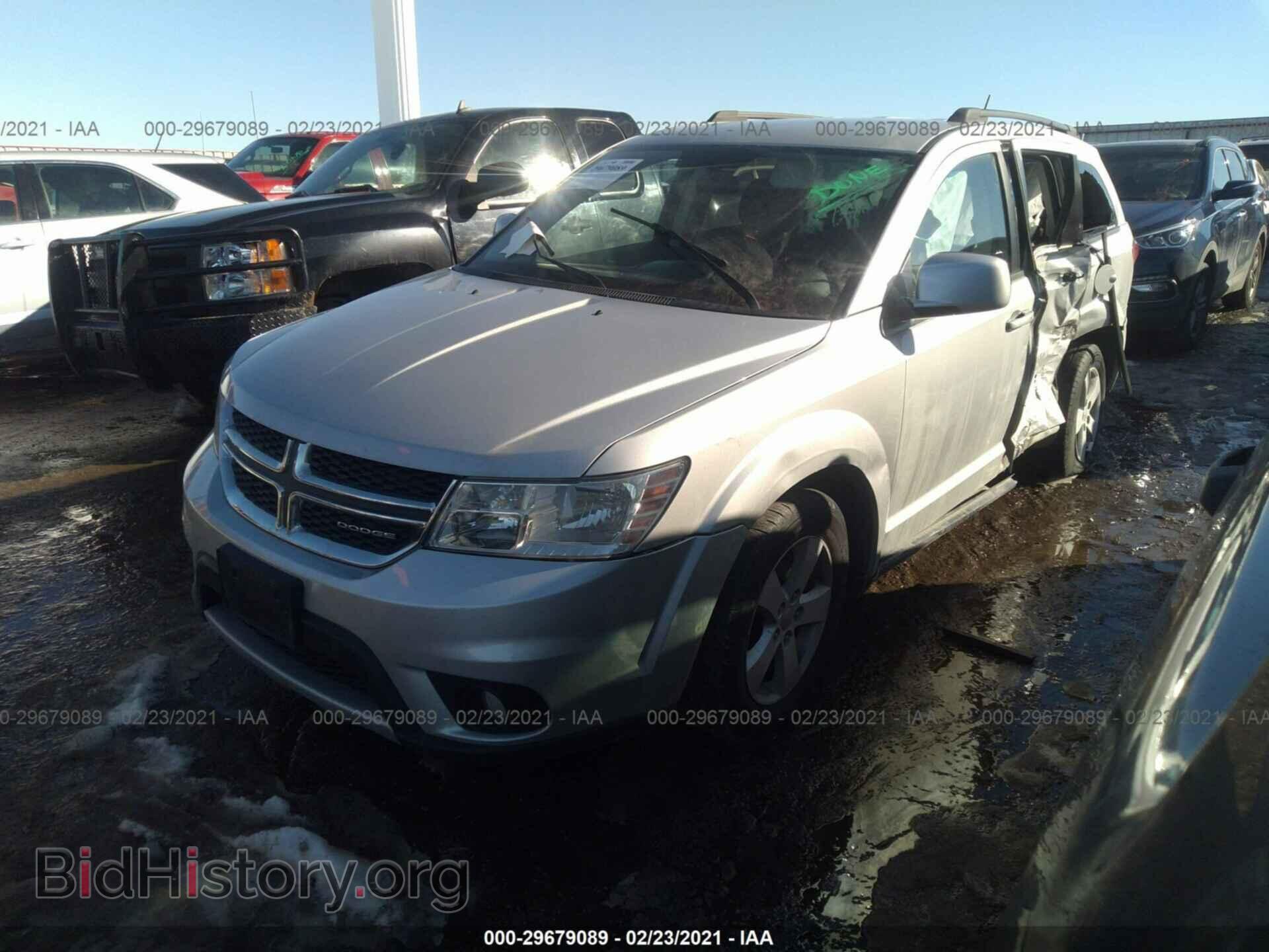 2011 DODGE JOURNEY - VIN: 3D4PH1FG7BT558065 - Фото 2