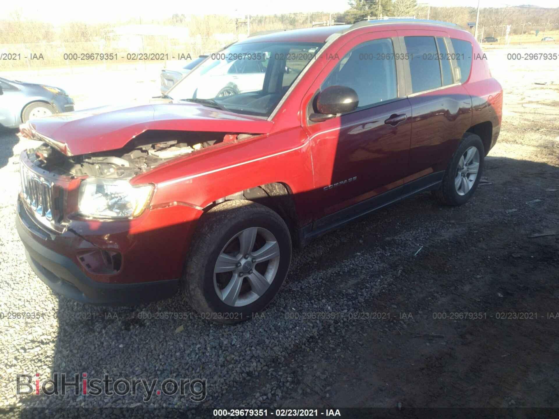 2012 JEEP COMPASS - VIN: 1C4NJDBB6CD553063 - Фото 2