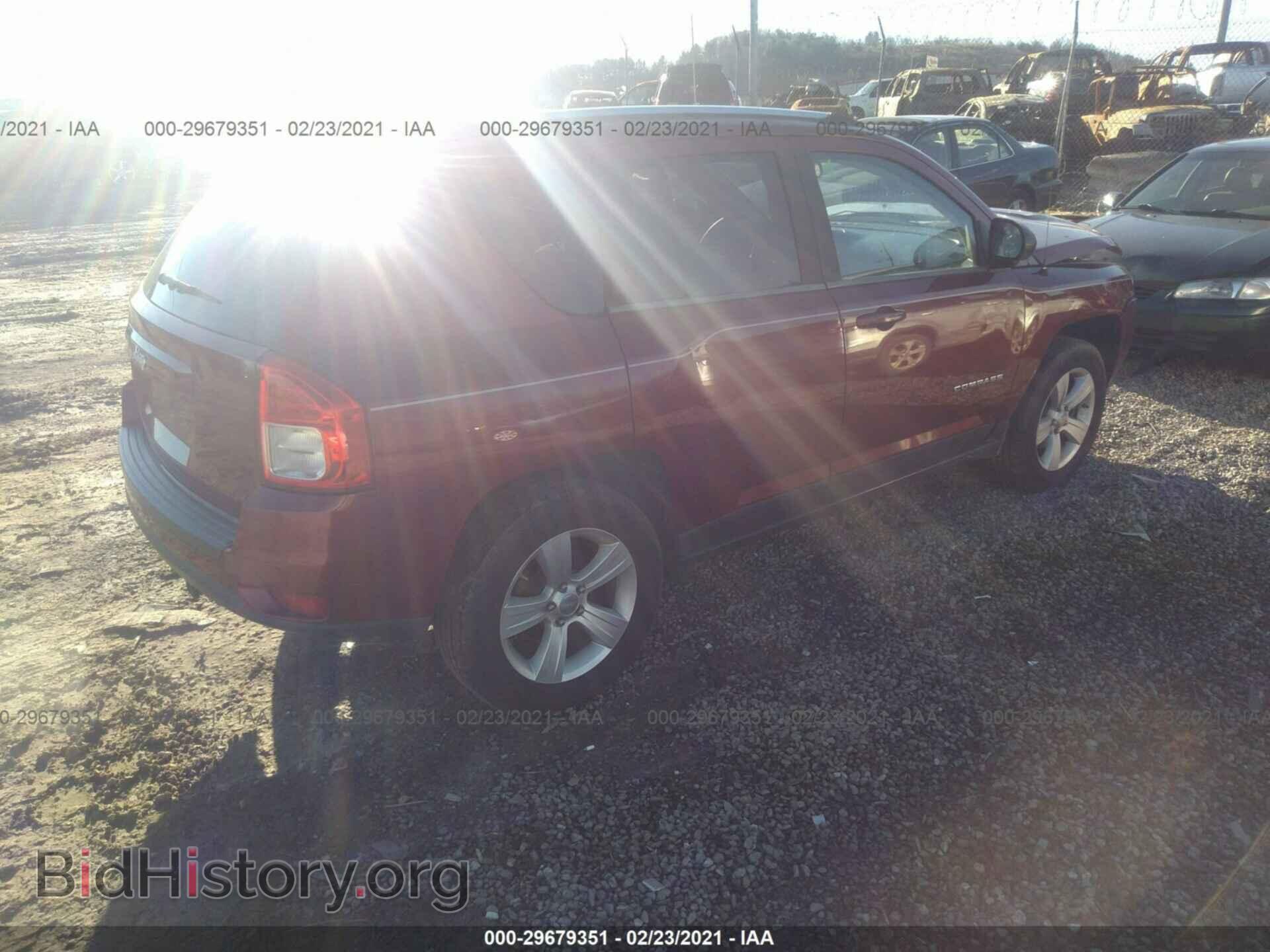 2012 JEEP COMPASS - VIN: 1C4NJDBB6CD553063 - Фото 4