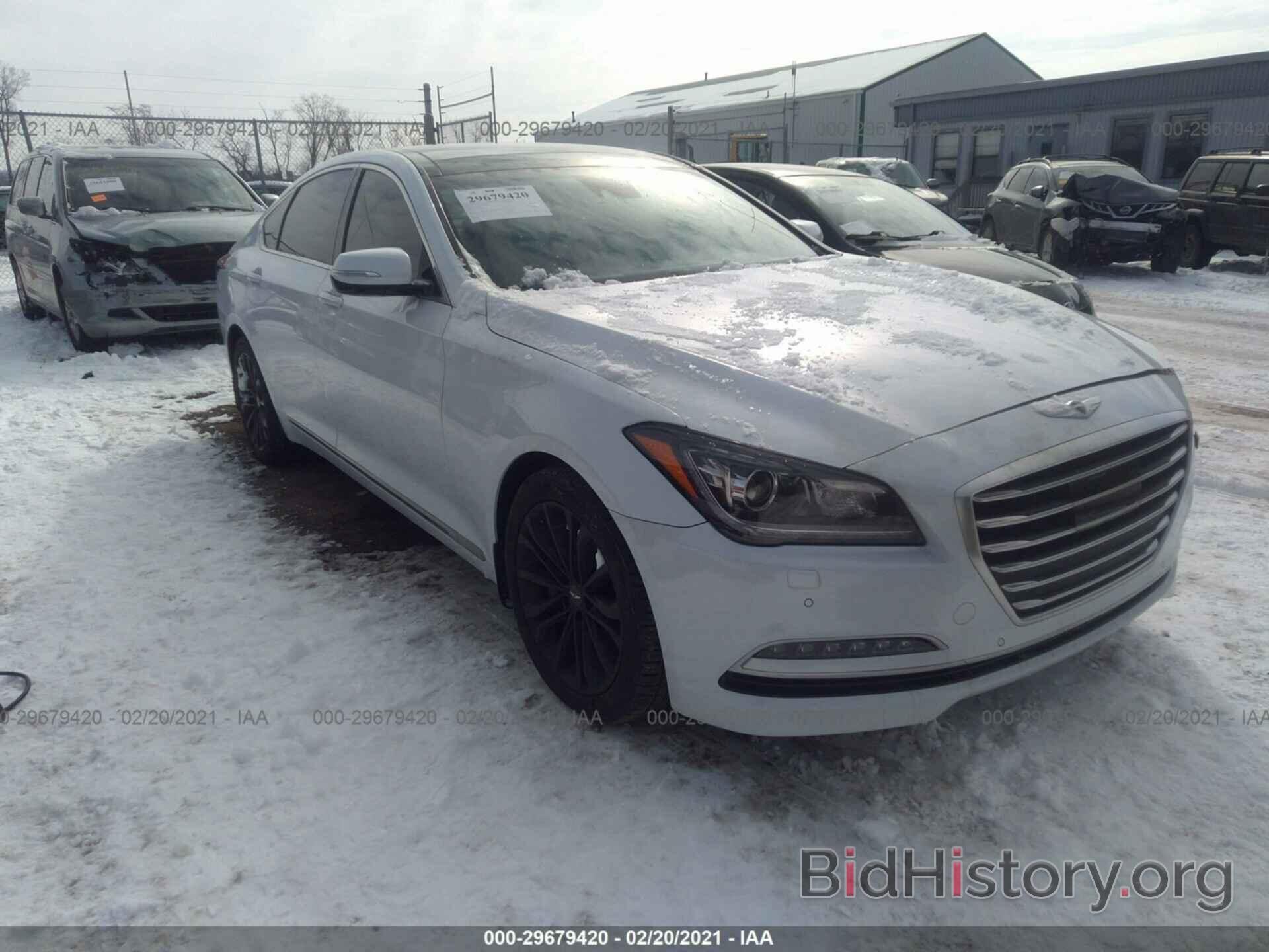 Photo KMHGN4JE9GU109203 - HYUNDAI GENESIS 2016