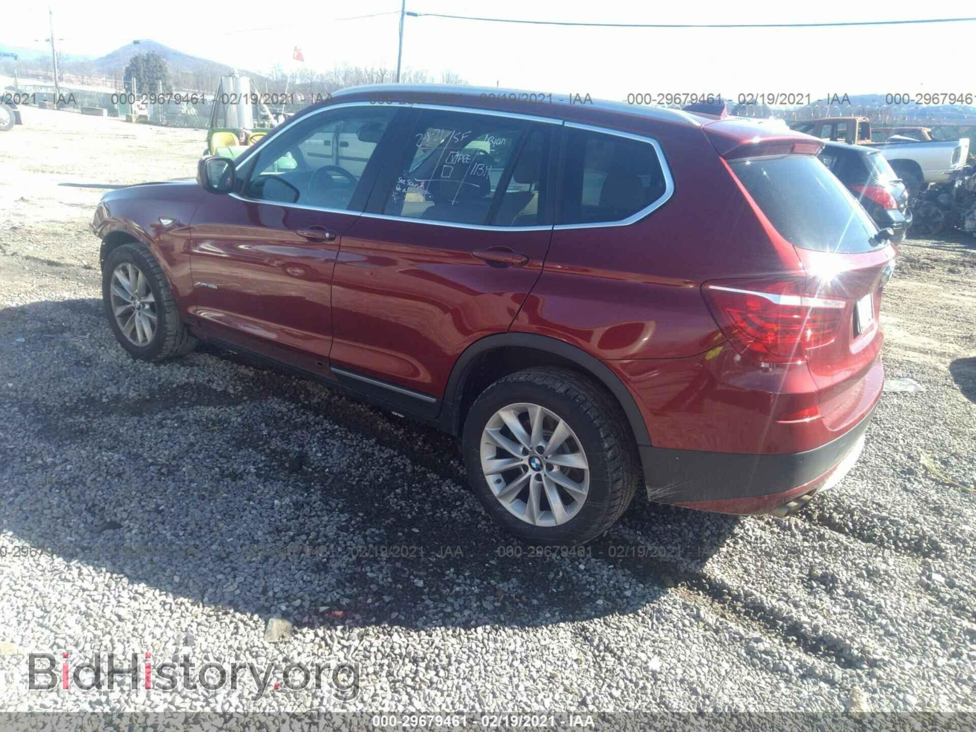 2011 BMW X3 - VIN: 5UXWX5C51BL709000 - Фото 3