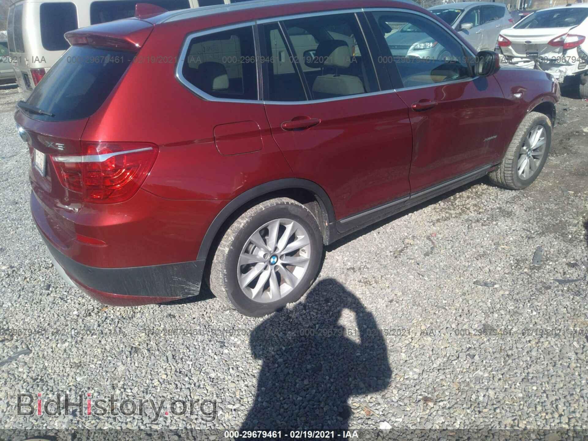2011 BMW X3 - VIN: 5UXWX5C51BL709000 - Фото 4