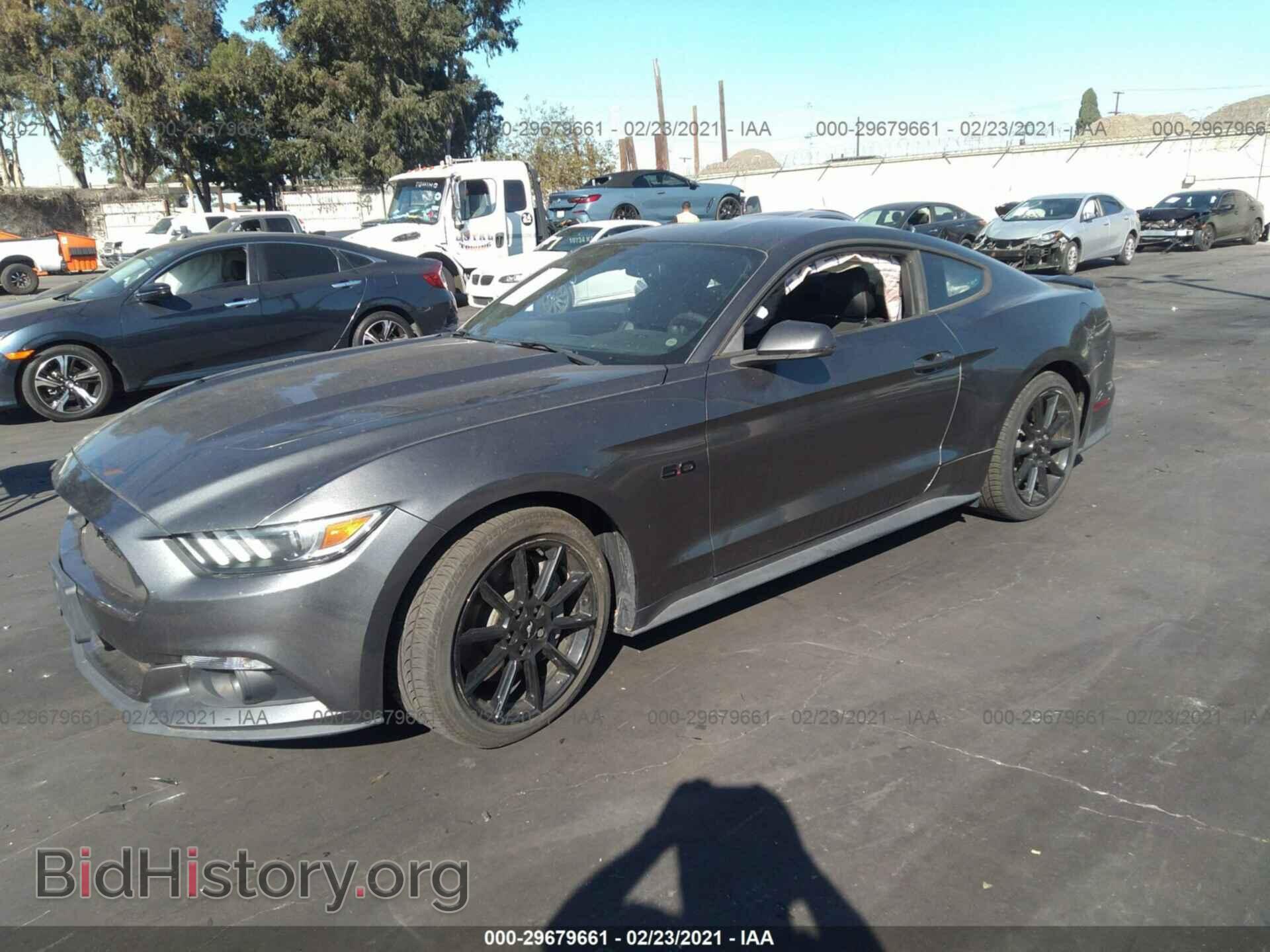 2016 FORD MUSTANG - VIN: 1FA6P8CF4G5202668 - Фото 2