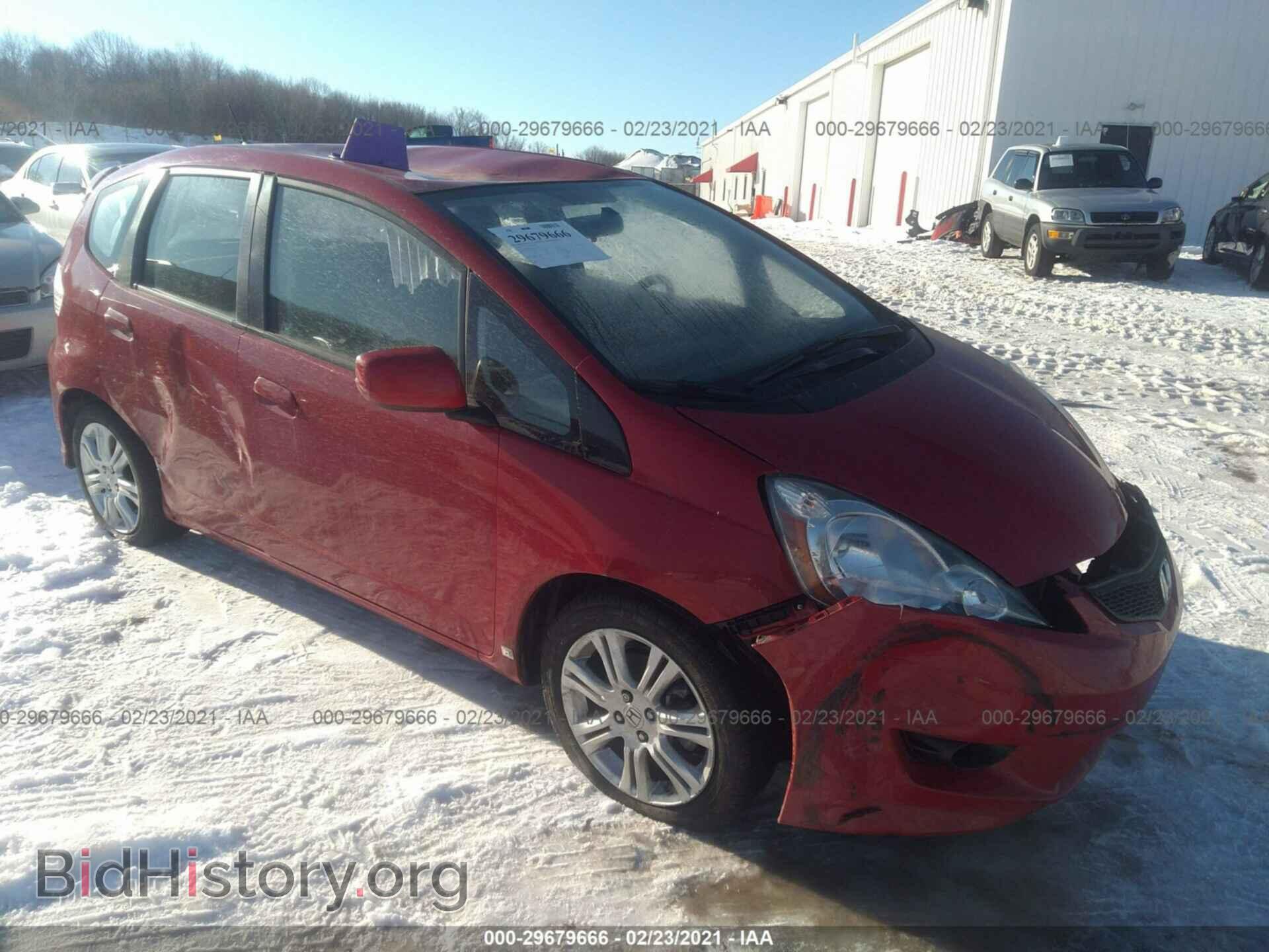 Photo JHMGE8H41AC005616 - HONDA FIT 2010