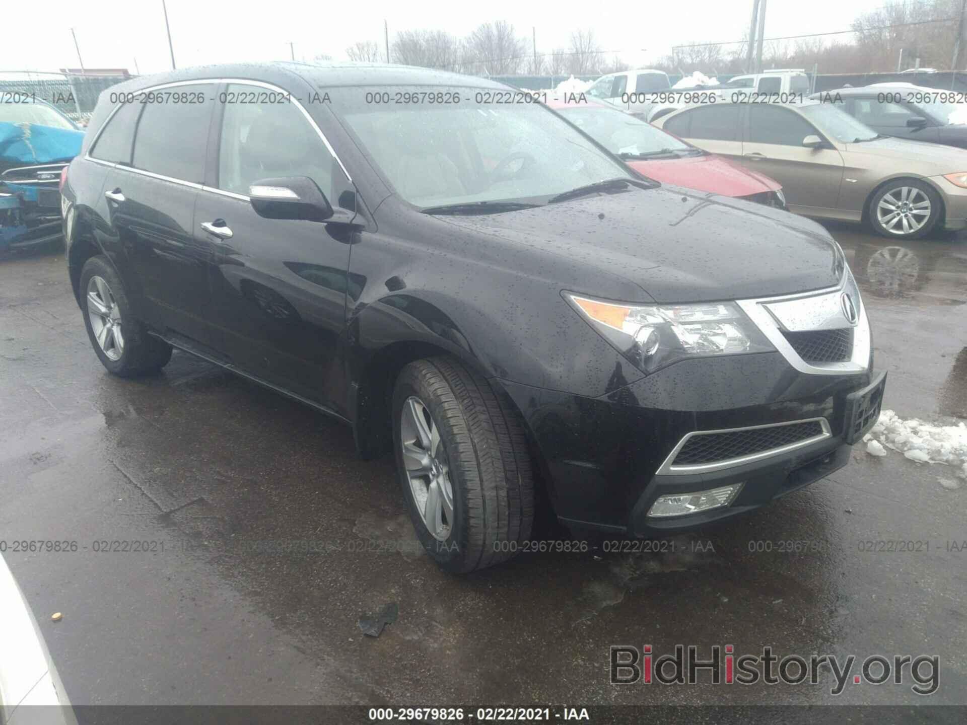 Photo 2HNYD2H2XCH547389 - ACURA MDX 2012