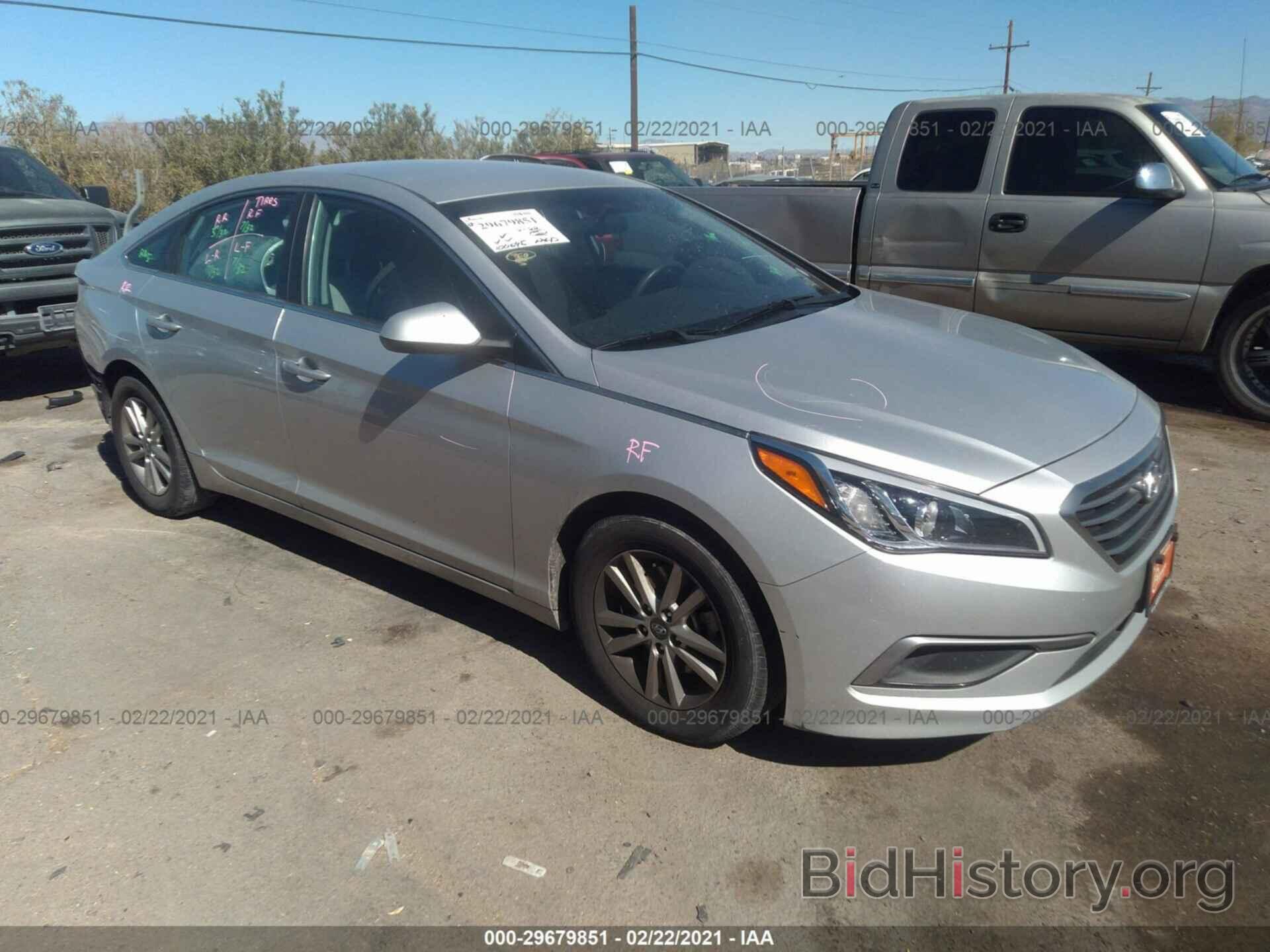 Photo 5NPE24AF0HH567592 - HYUNDAI SONATA 2017