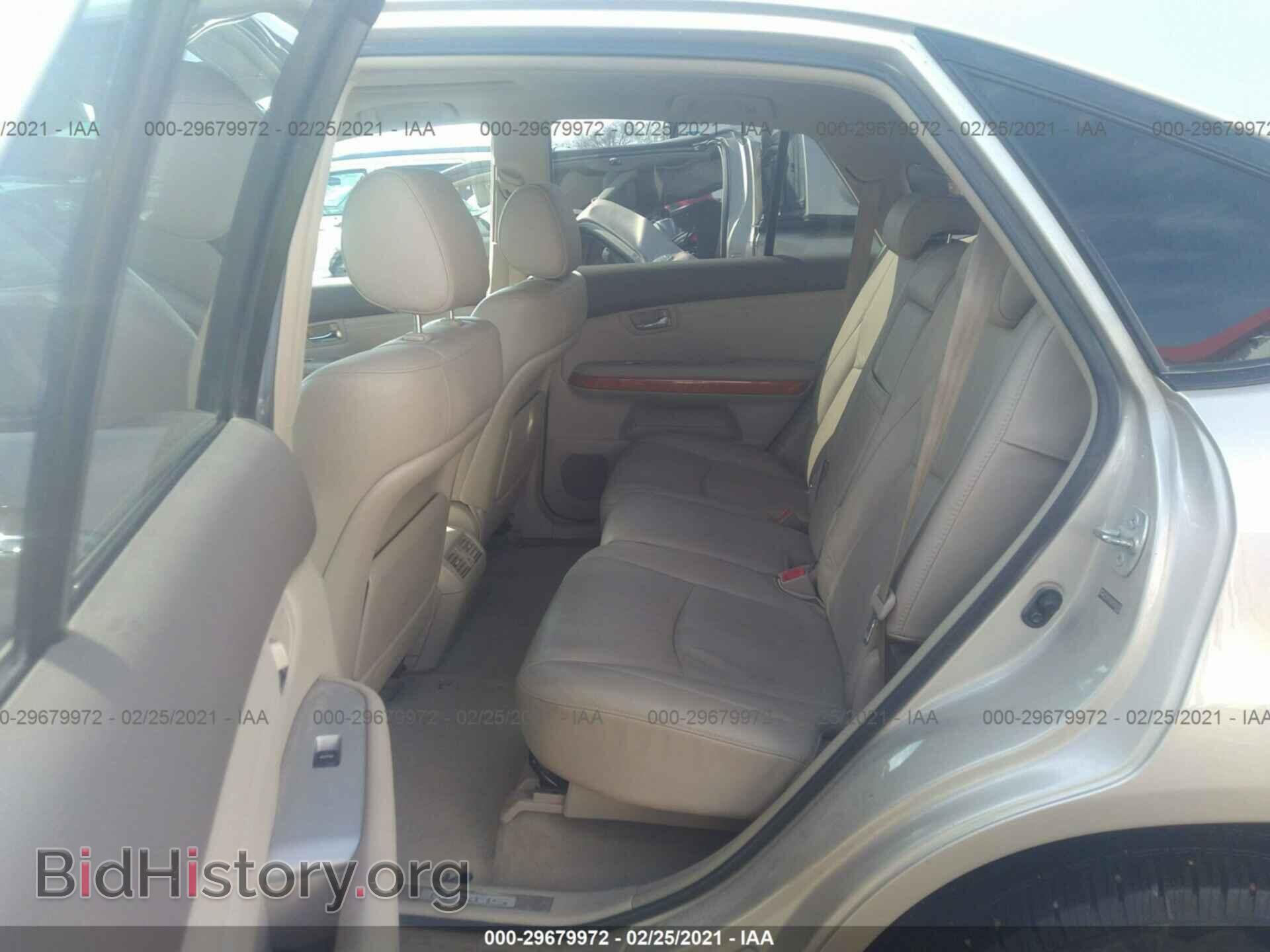 2008 LEXUS RX 350 - VIN: 2T2HK31U78C093130 - Фото 8