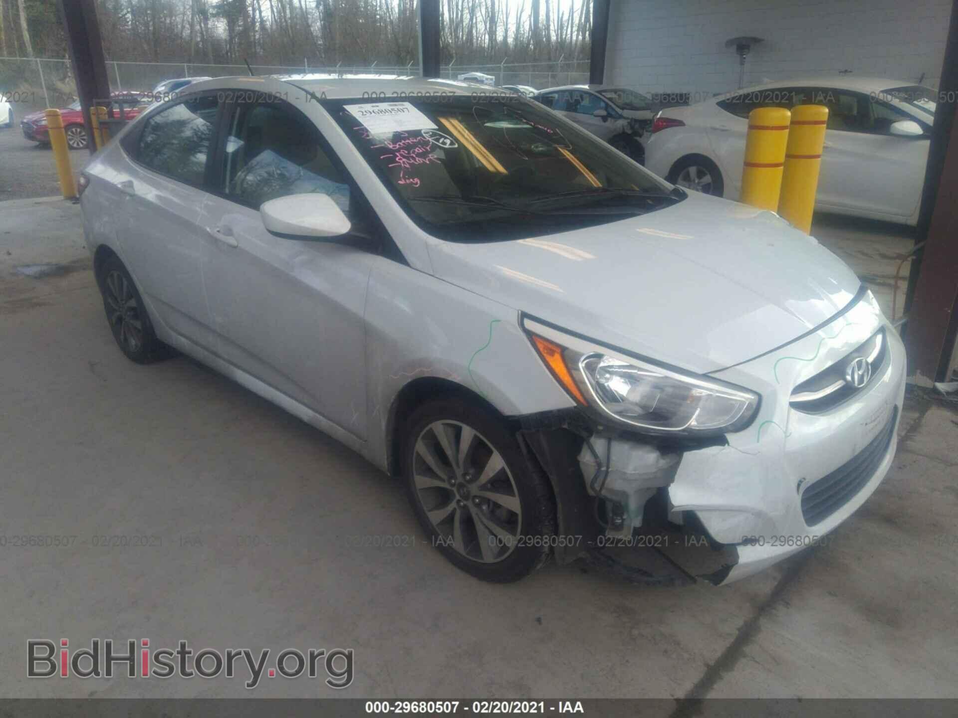 Фотография KMHCT4AE5HU380152 - HYUNDAI ACCENT 2017