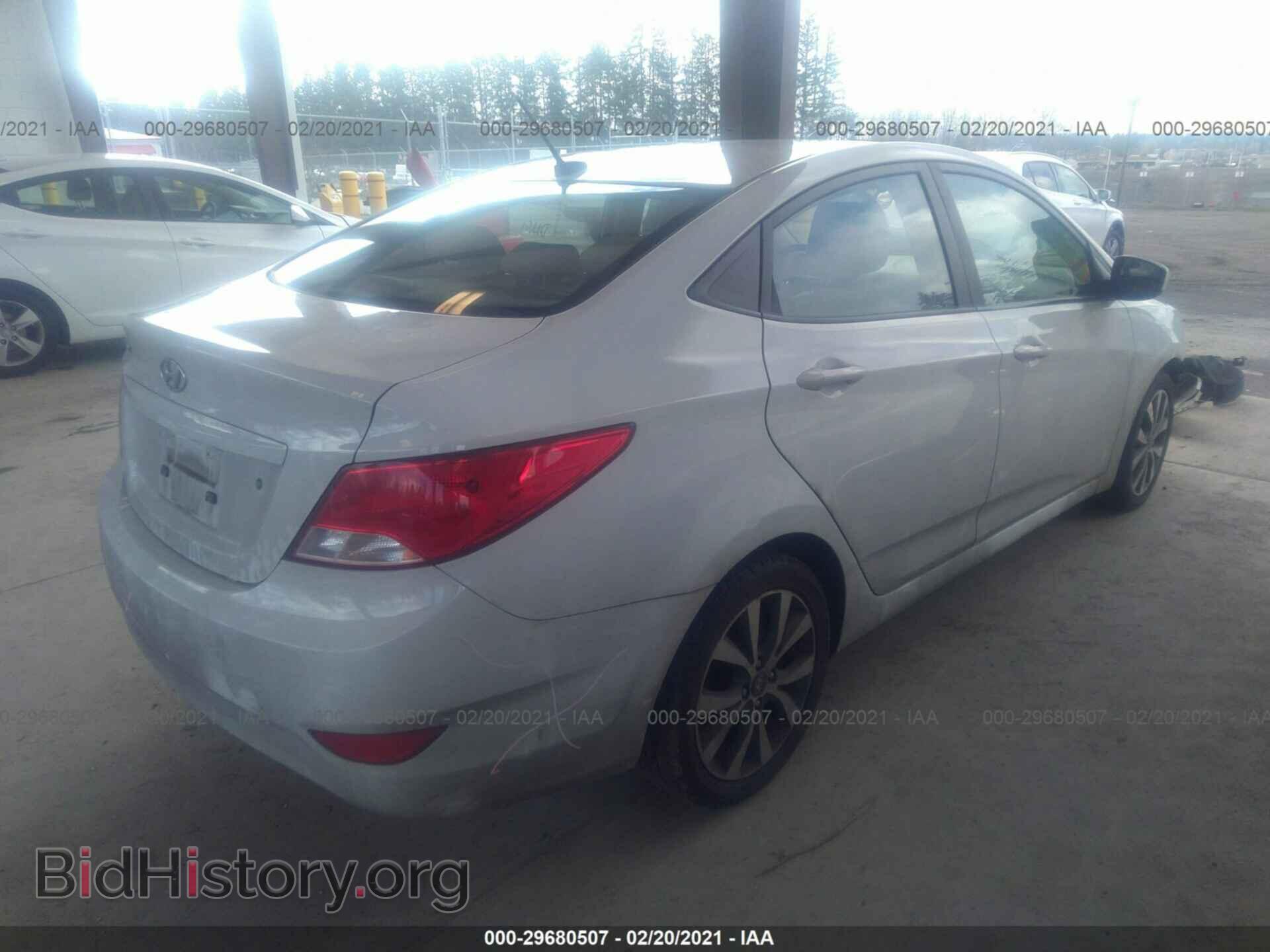 2017 HYUNDAI ACCENT - VIN: KMHCT4AE5HU380152 - Фото 3