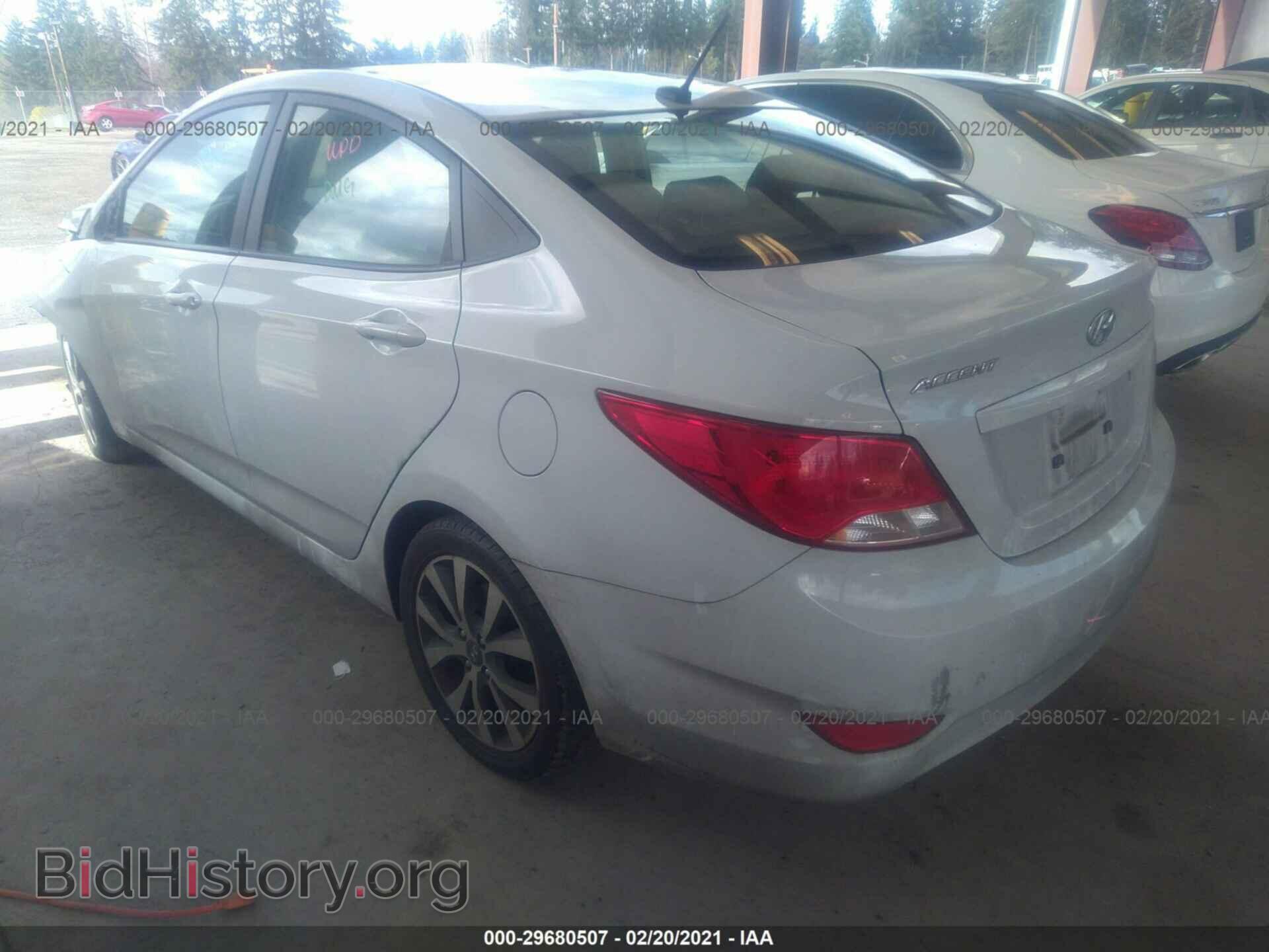 2017 HYUNDAI ACCENT - VIN: KMHCT4AE5HU380152 - Фото 4