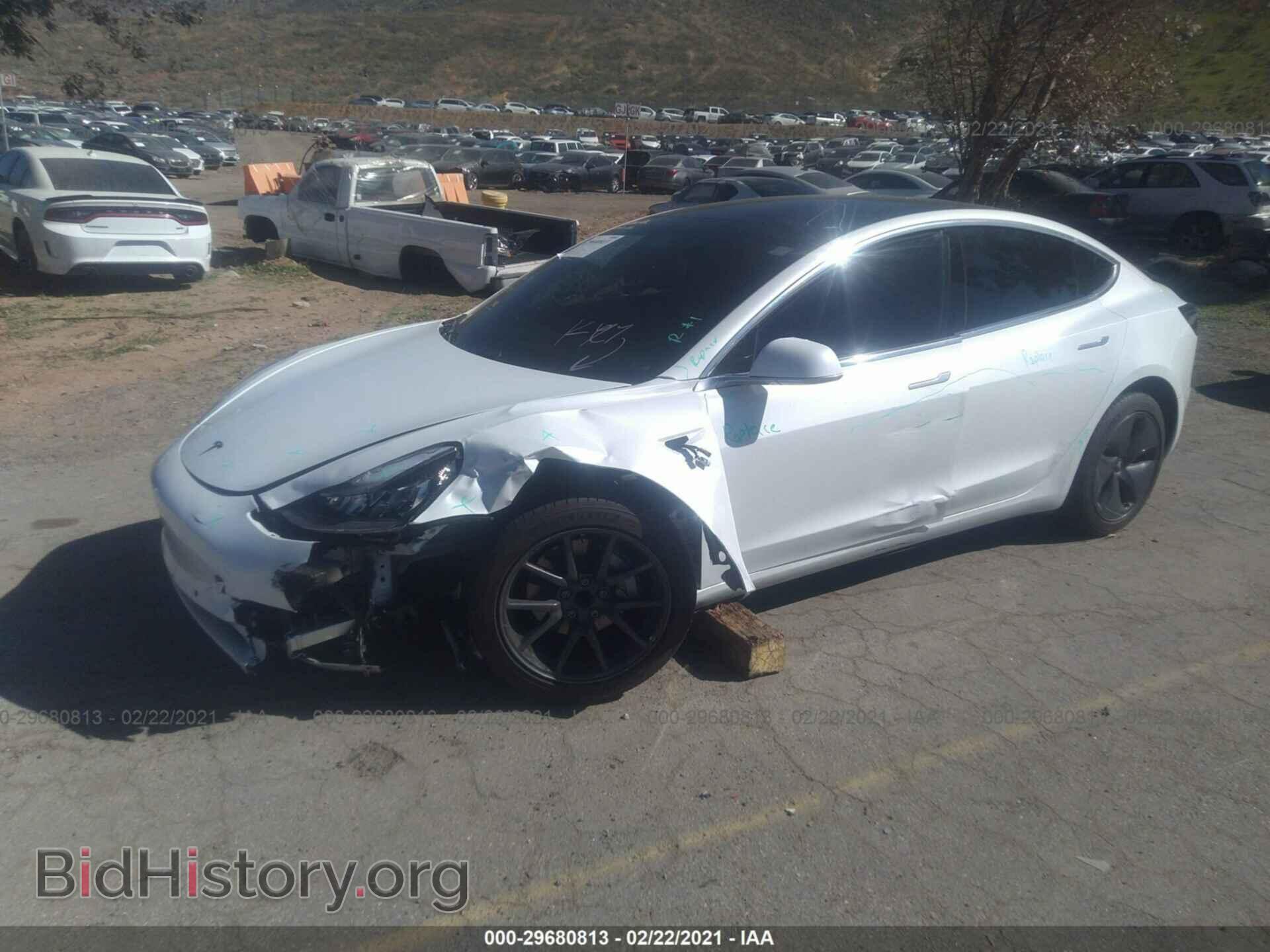 2019 TESLA MODEL 3 - VIN: 5YJ3E1EA3KF485213 - Фото 2