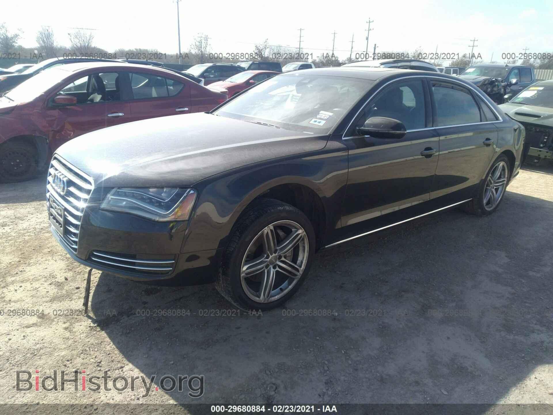 2013 AUDI A8 L - VIN: WAURGAFD0DN017700 - Photo 2