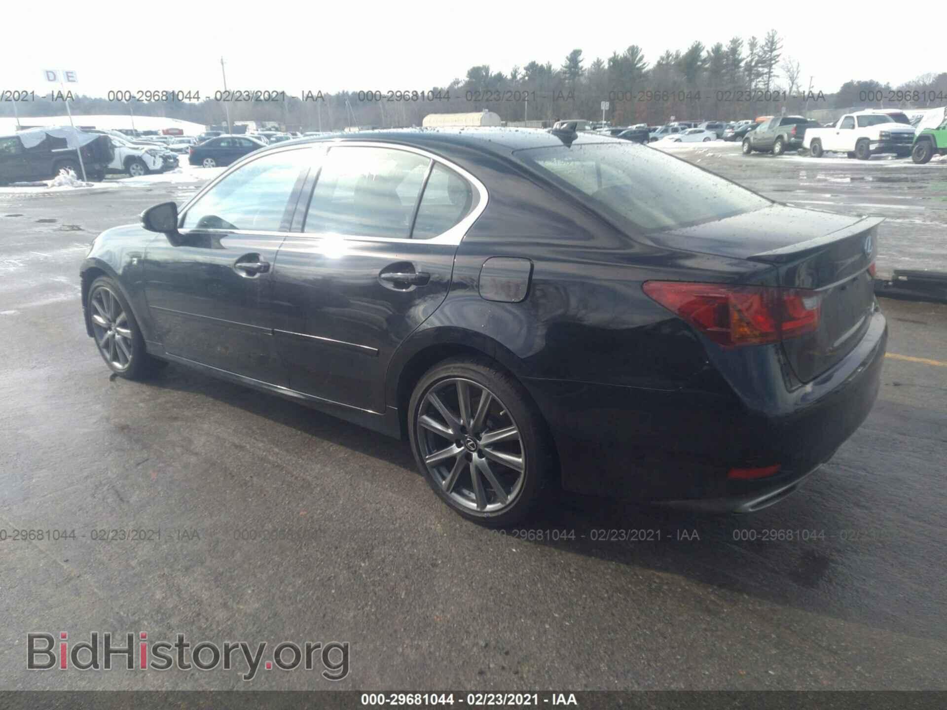 2013 LEXUS GS 350 - VIN: JTHCE1BL3D5006457 - Фото 3