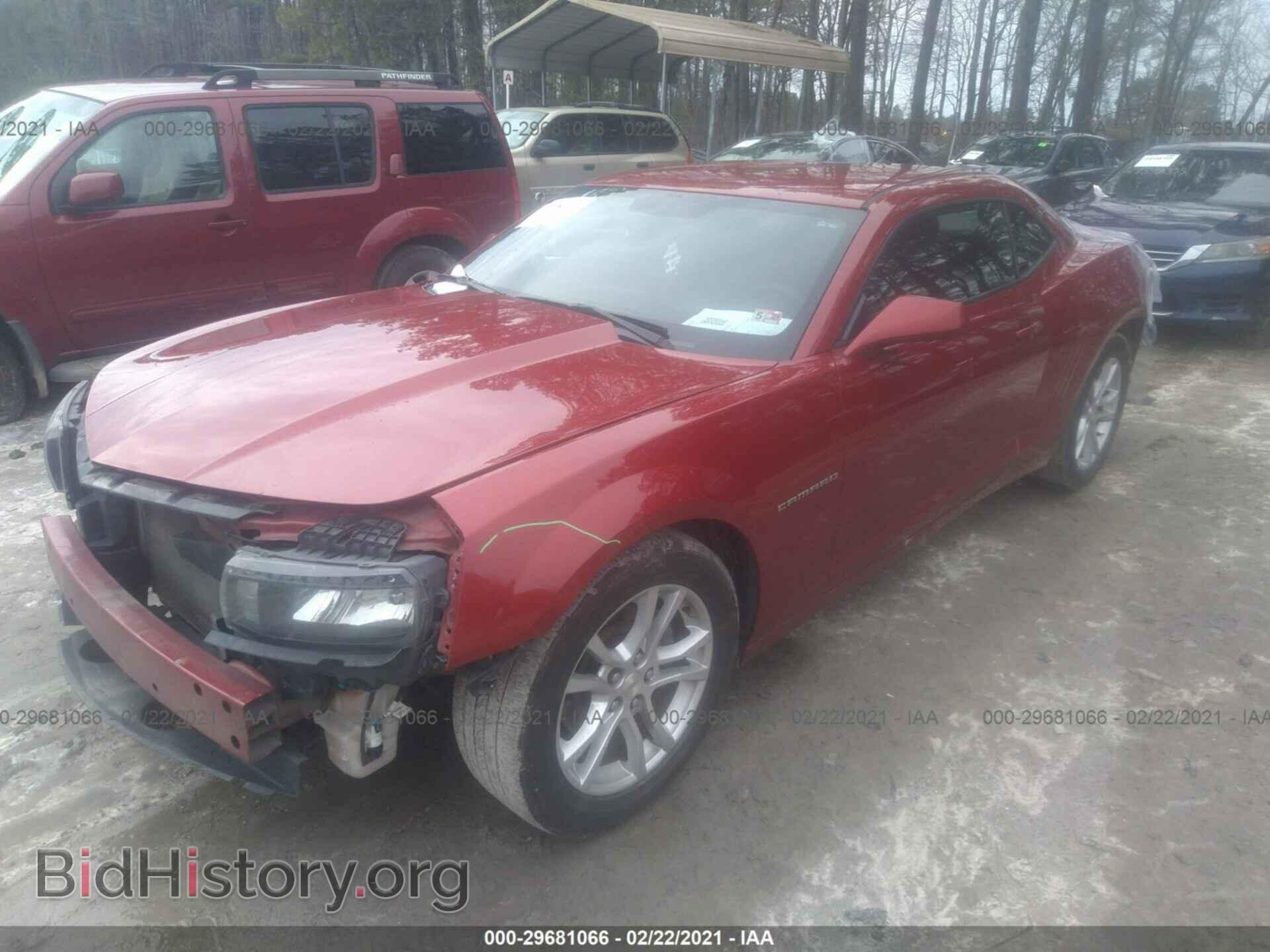 2014 CHEVROLET CAMARO - VIN: 2G1FE1E39E9275408 - Фото 2