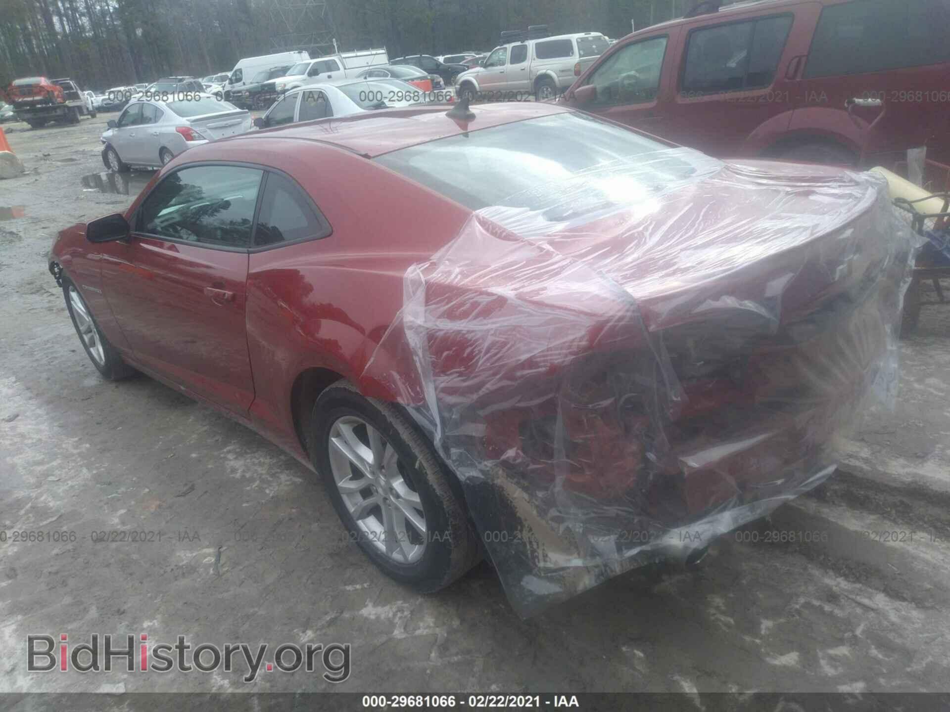 2014 CHEVROLET CAMARO - VIN: 2G1FE1E39E9275408 - Фото 3
