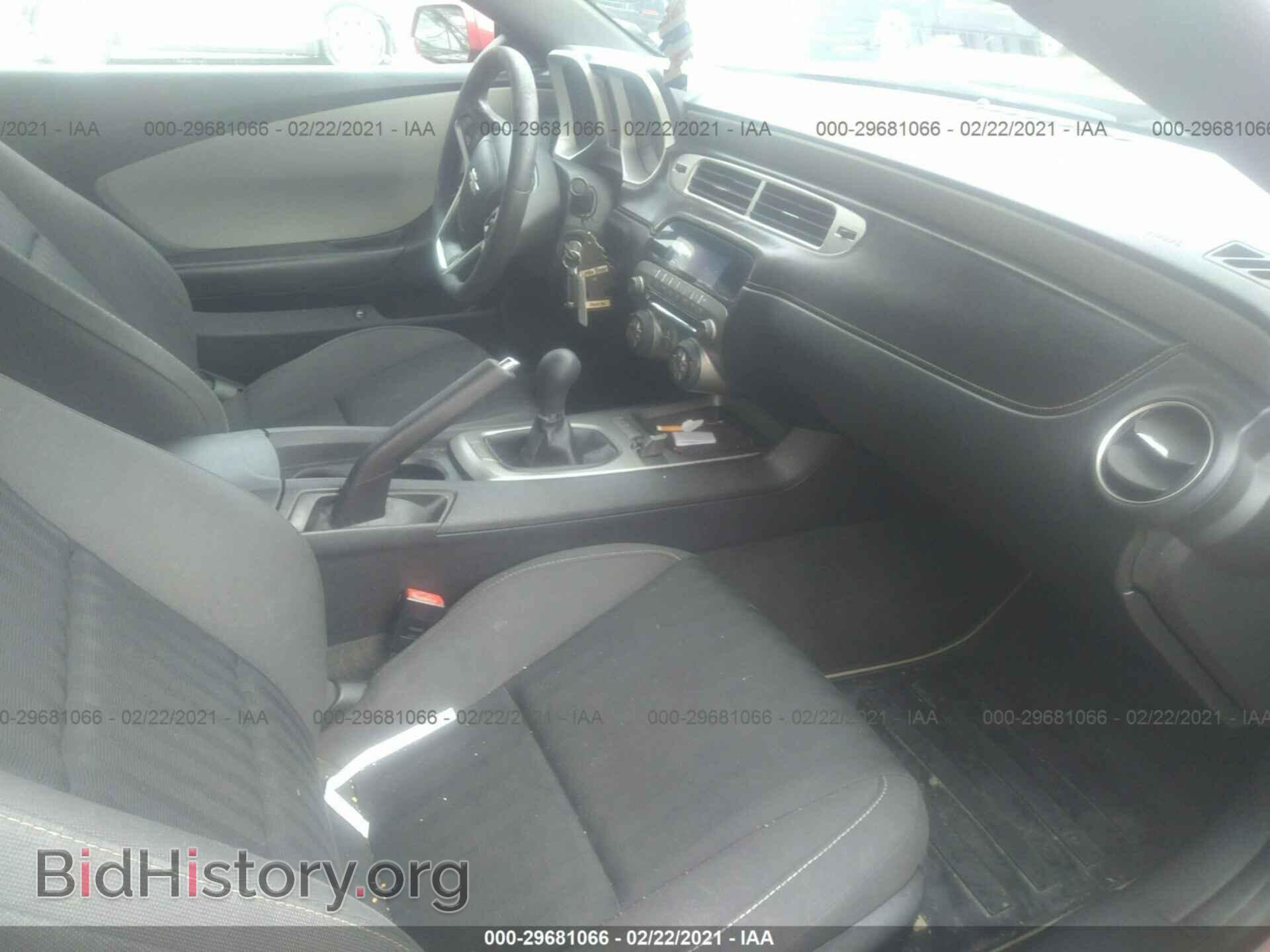 2014 CHEVROLET CAMARO - VIN: 2G1FE1E39E9275408 - Фото 5