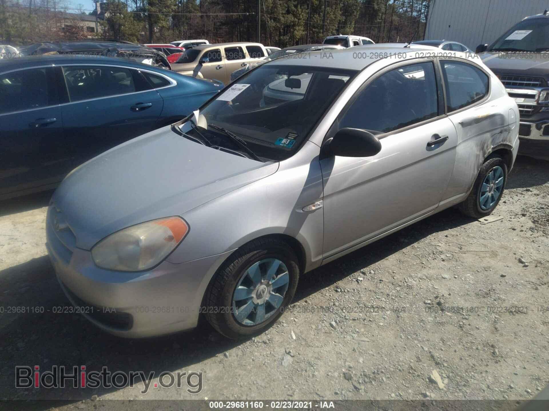 2007 HYUNDAI ACCENT - VIN: KMHCM36C77U047190 - Фото 2